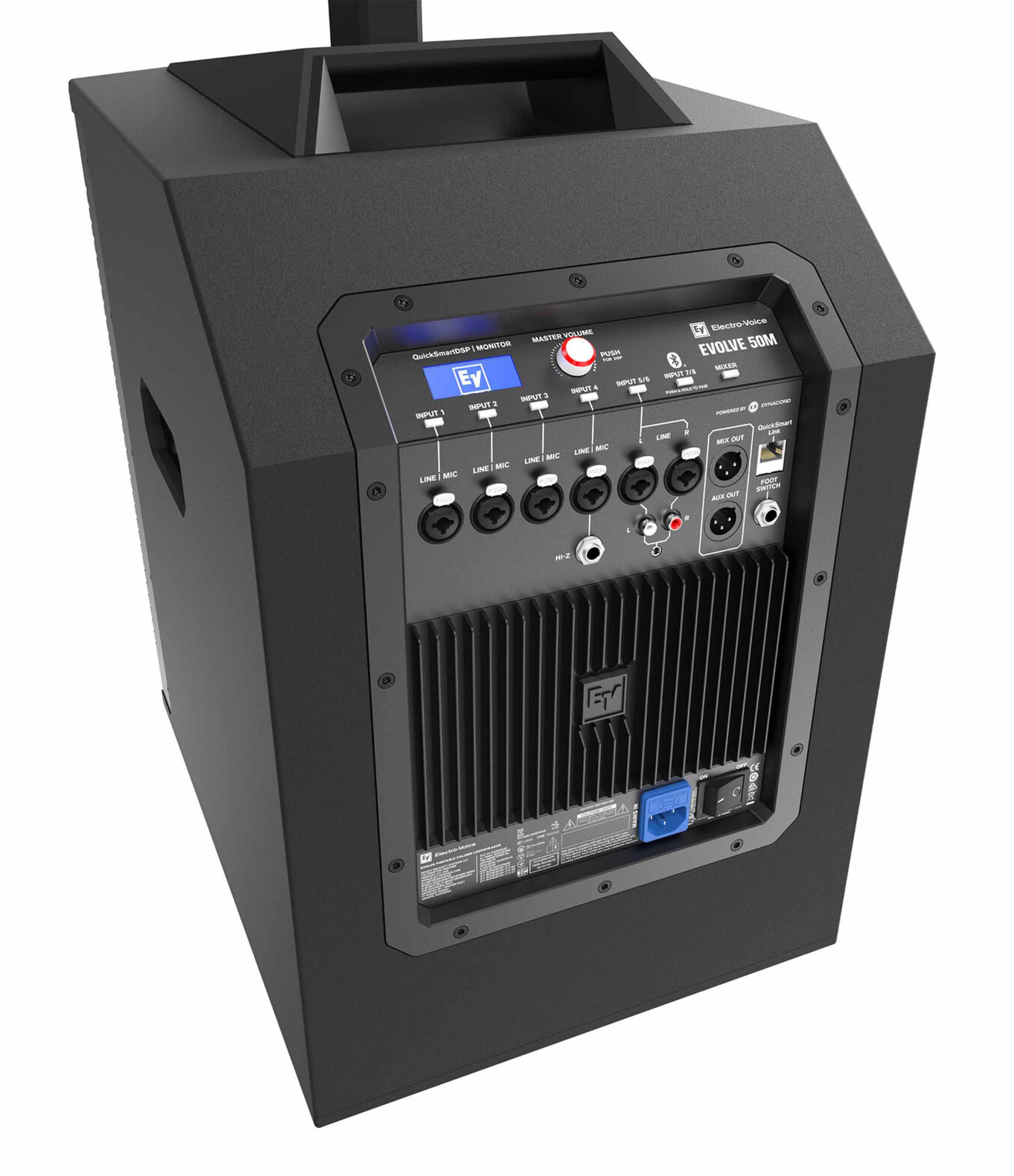 Electro-Voice EVOLVE50M-SB-US Subwoofer with Mixer In Black (Subwoofer Only) by Electro-Voice