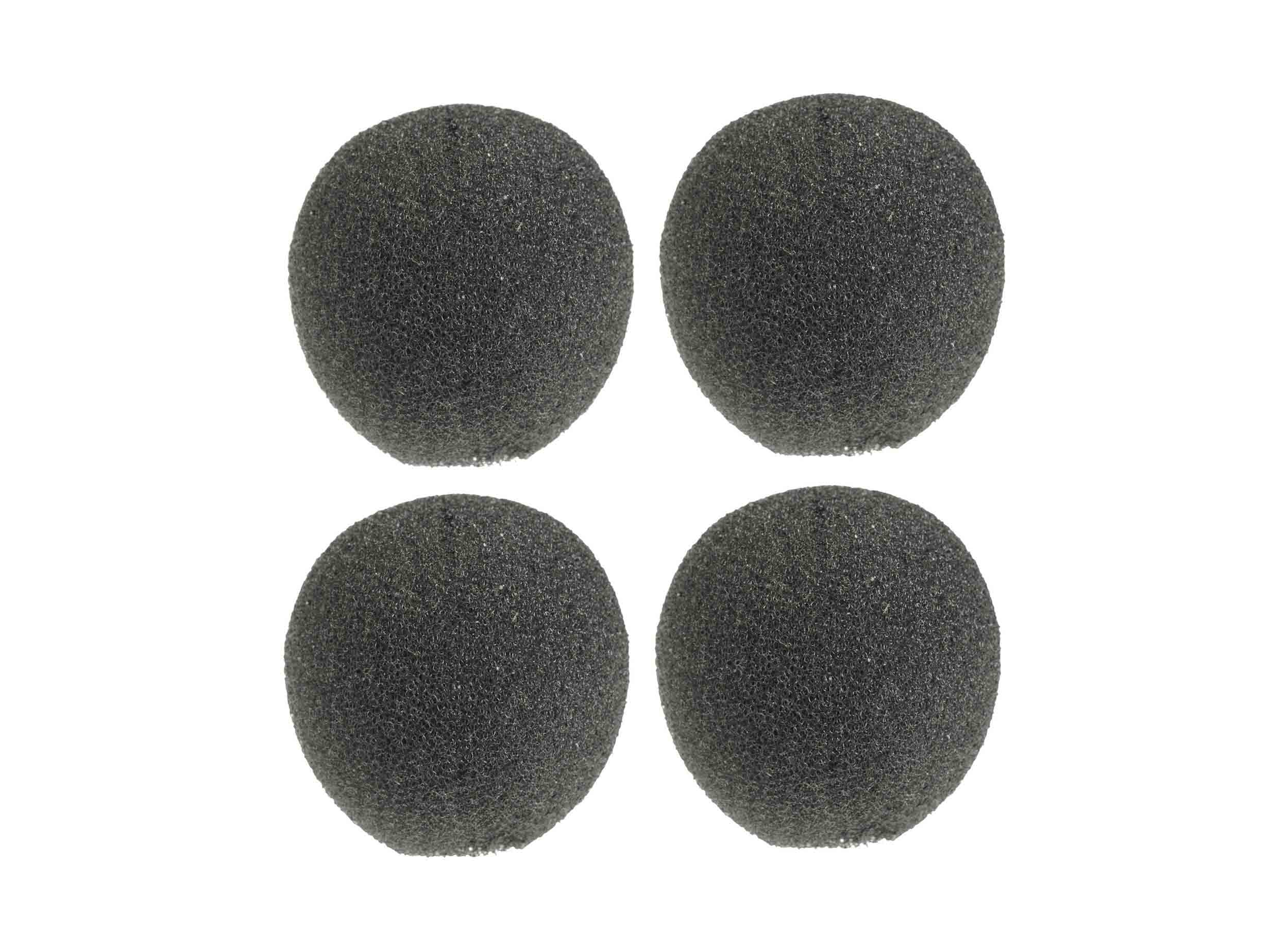 Shure RK355WS, Set of 4 Windscreens for SM93 and WL93 Microphones - Gray by Shure