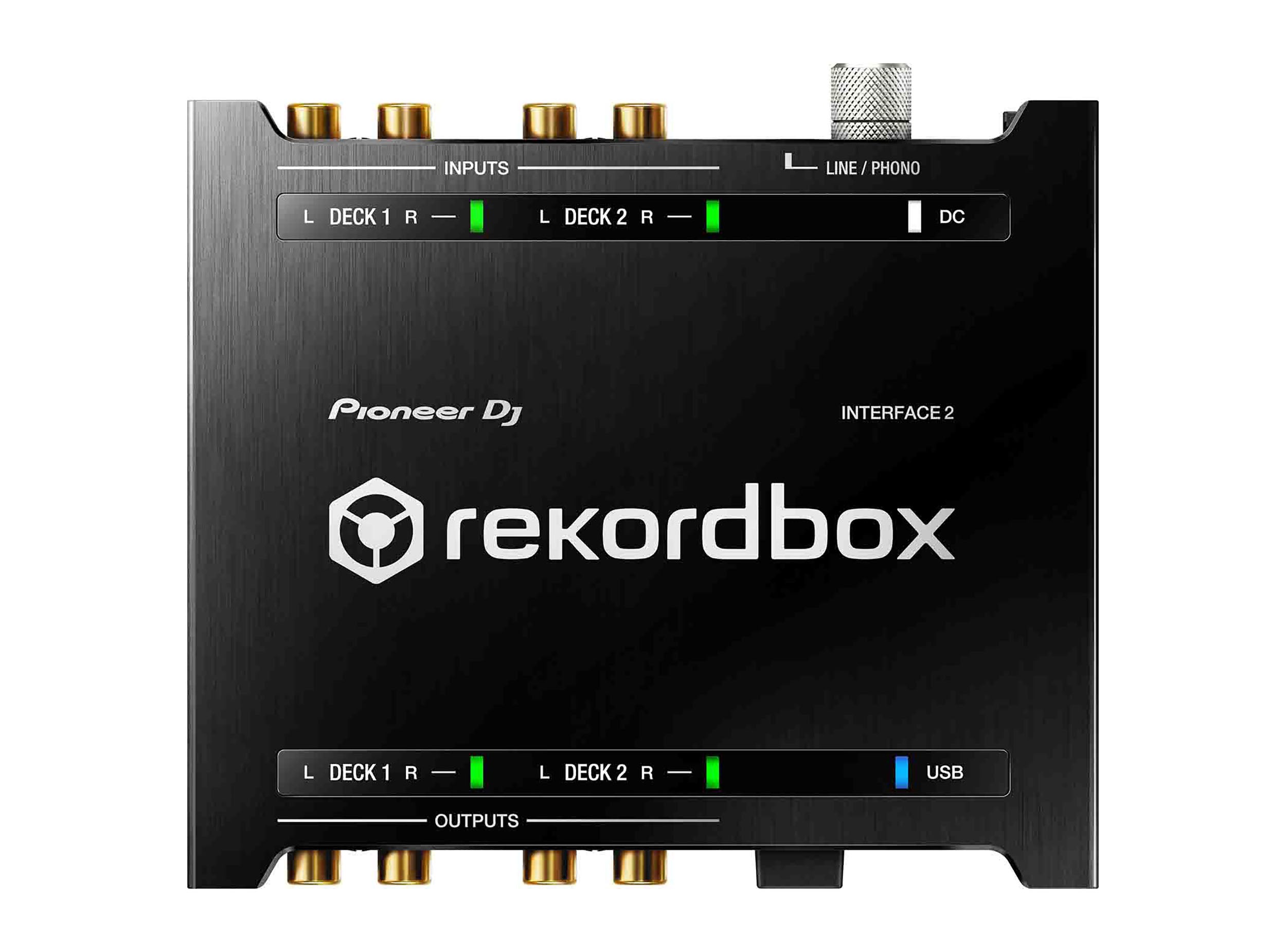 Pioneer DJ INTERFACE 2, 2-Channel Audio Interface for Rekordbox Dvs by Pioneer DJ