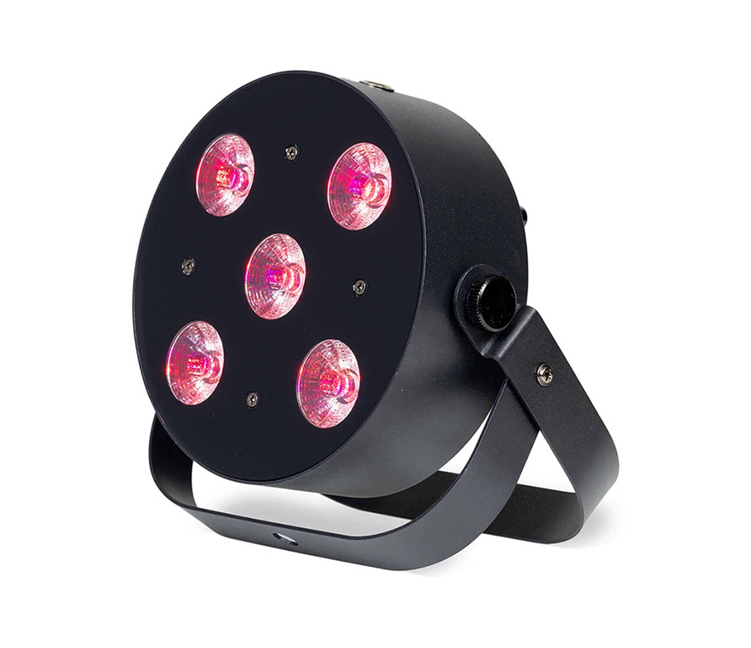 Colorkey CKU-6030 MobilePar HEX 5 Compact Battery-Powered Wireless PAR Uplight by ColorKey