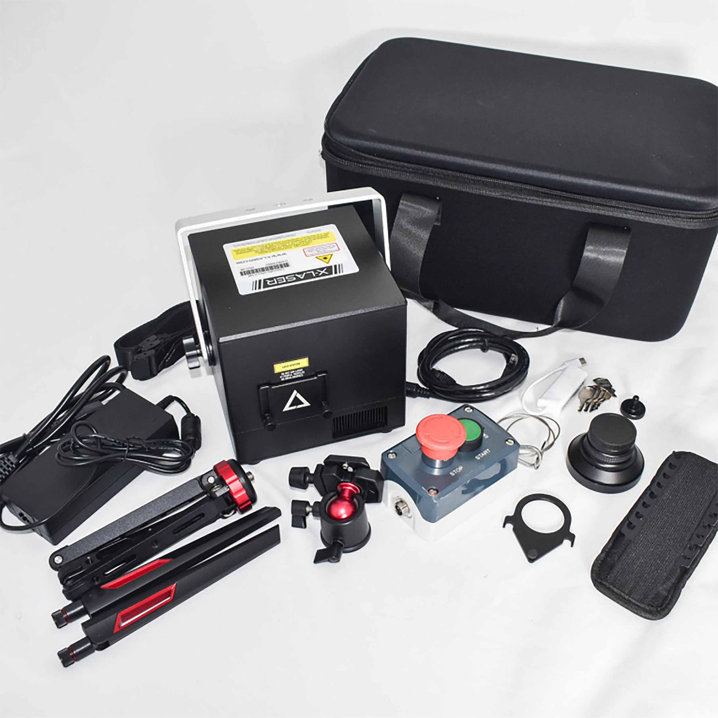 X-Laser LaserCube Ultra 2.5W by Wicked Lasers DJ Package with Tripod, Expander Lens and Optics Kit by X-Laser