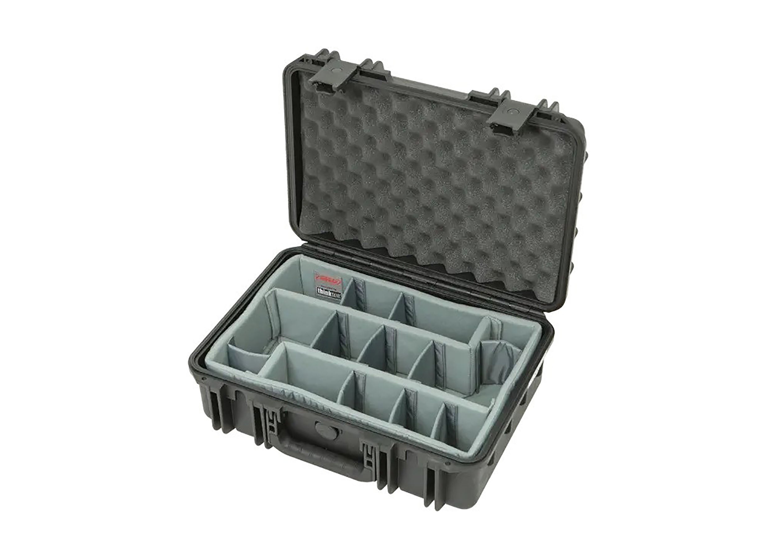 SKB Cases 3i-1711-6DT, iSeries Waterproof Case with Think Tank Photo Dividers and Lid Foam - Black by SKB Cases