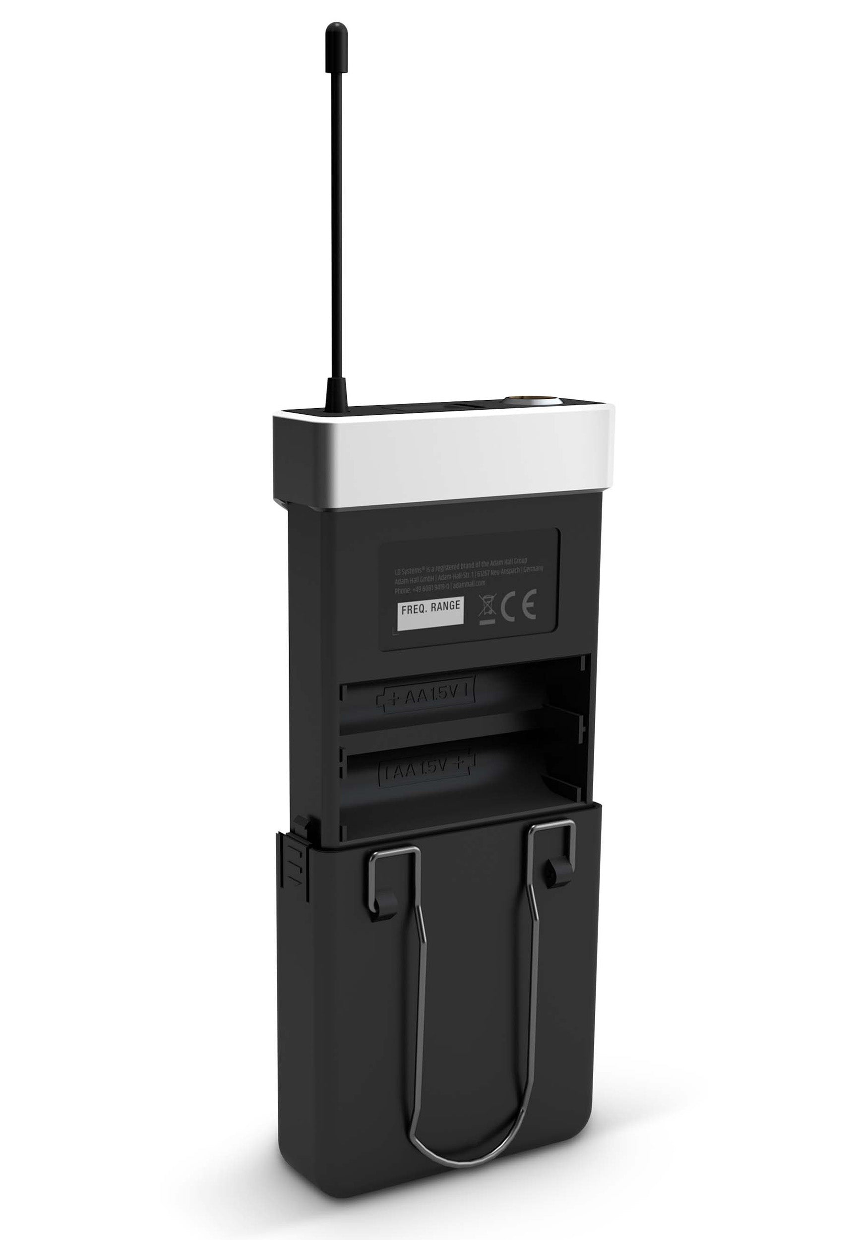 LD Systems U504.7 BPH 2 US, Wireless Microphone System with 2 x Bodypack and 2 x Headset - 470 - 490 MHz by LD Systems