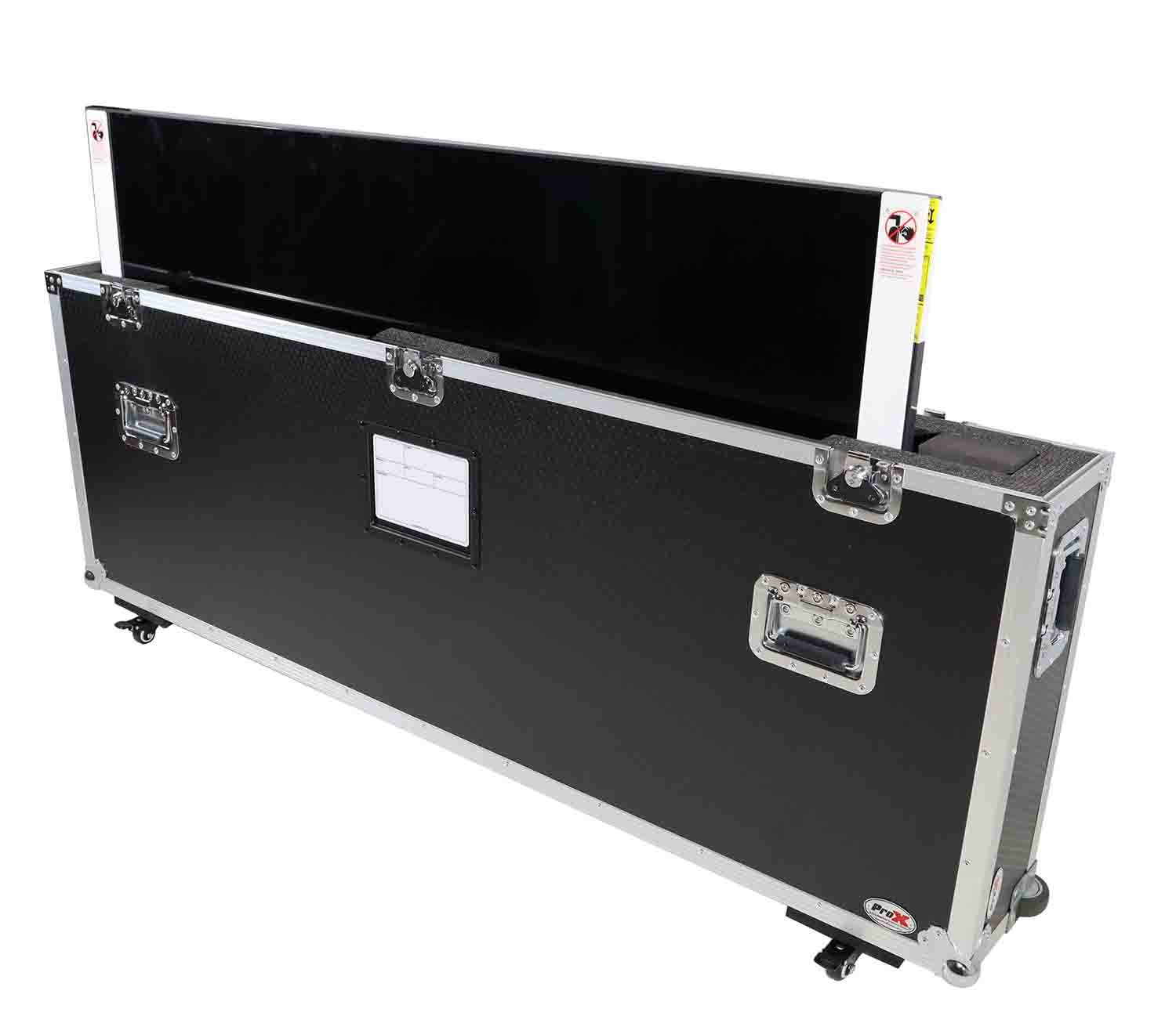 ProX XS-TV7080W ATA Case for Single 70"- 80" Flatscreen TV Monitor Screen with Top Lid by ProX Cases
