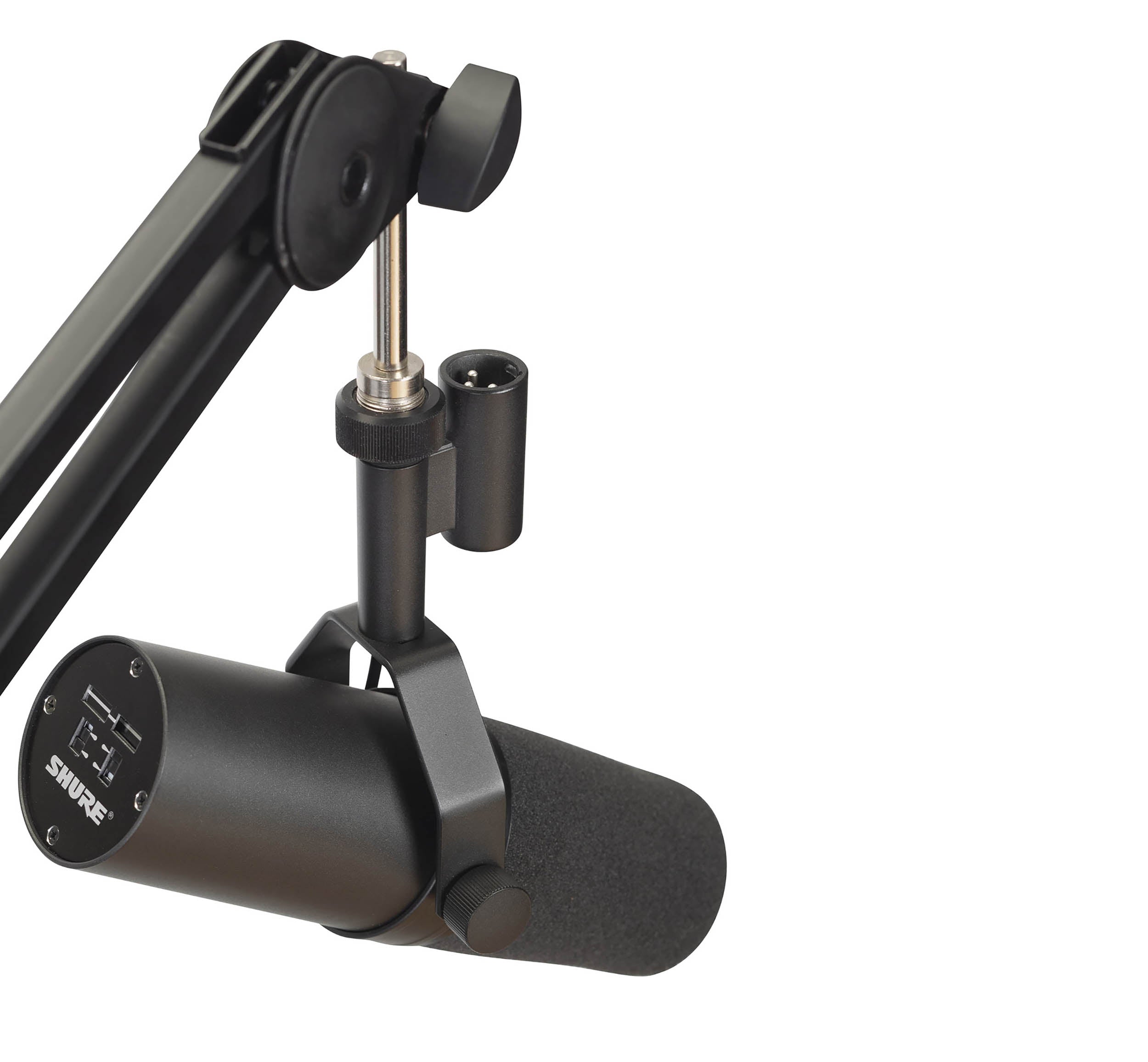 Gator Frameworks GFWMICBCBM2000 Desktop Mic Boom Stand for Podcasts & Recording by Gator Cases