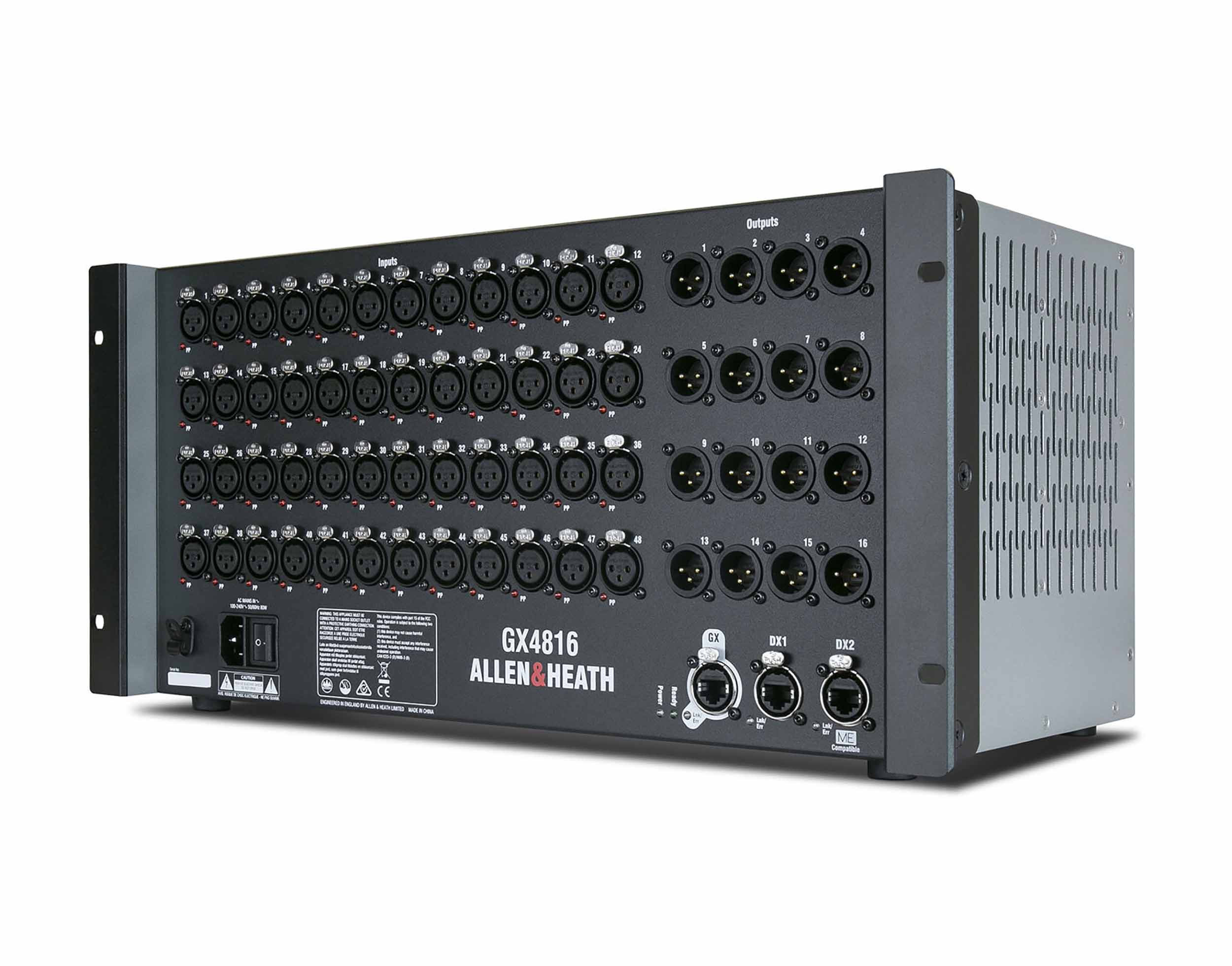 Allen & Heath GX4816, 48x16 Portable GX Expander with DX Sockets by ALLEN & HEATH