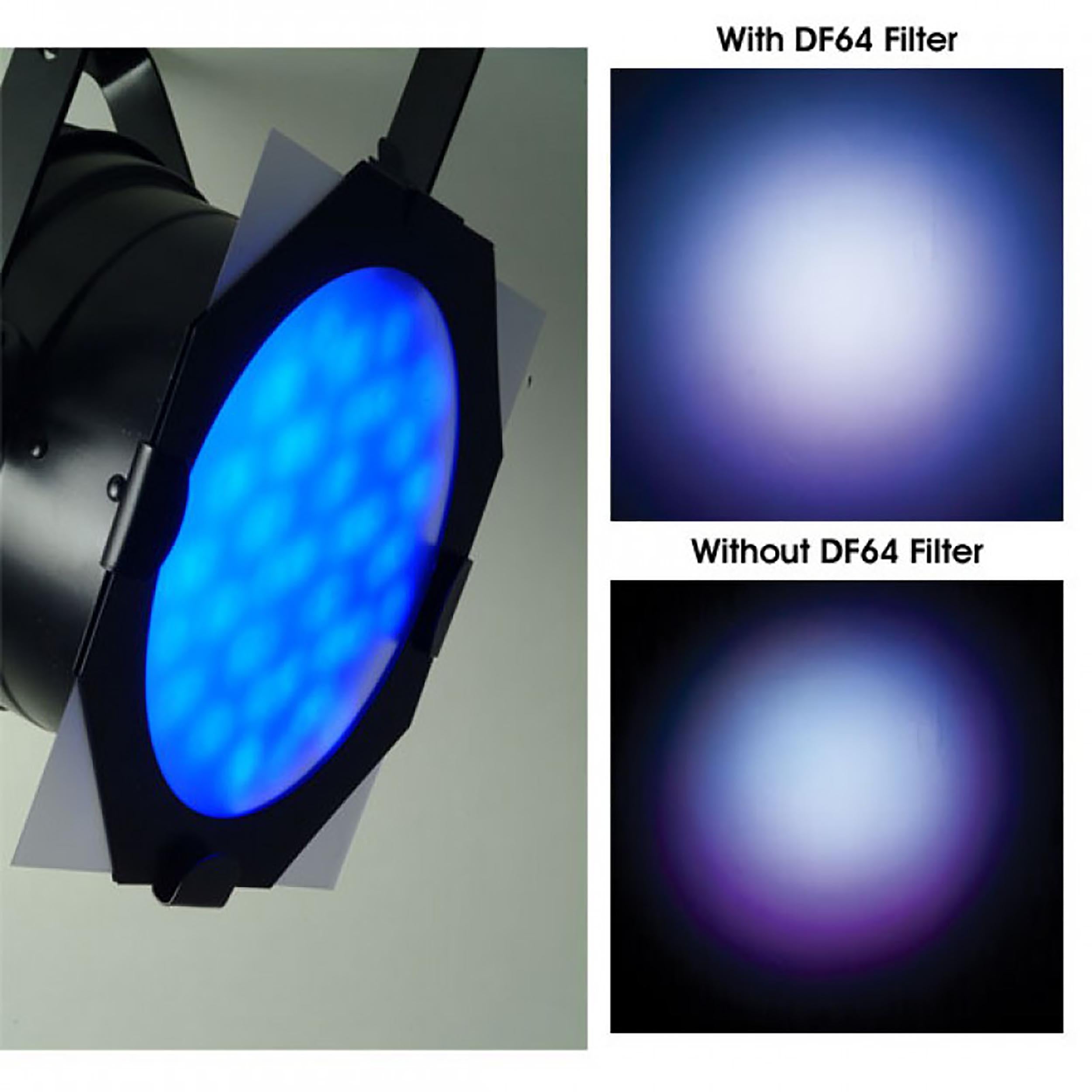 ADJ DF 64, Plexy Glass Diffusion Filter For LED Par Fixtures by ADJ