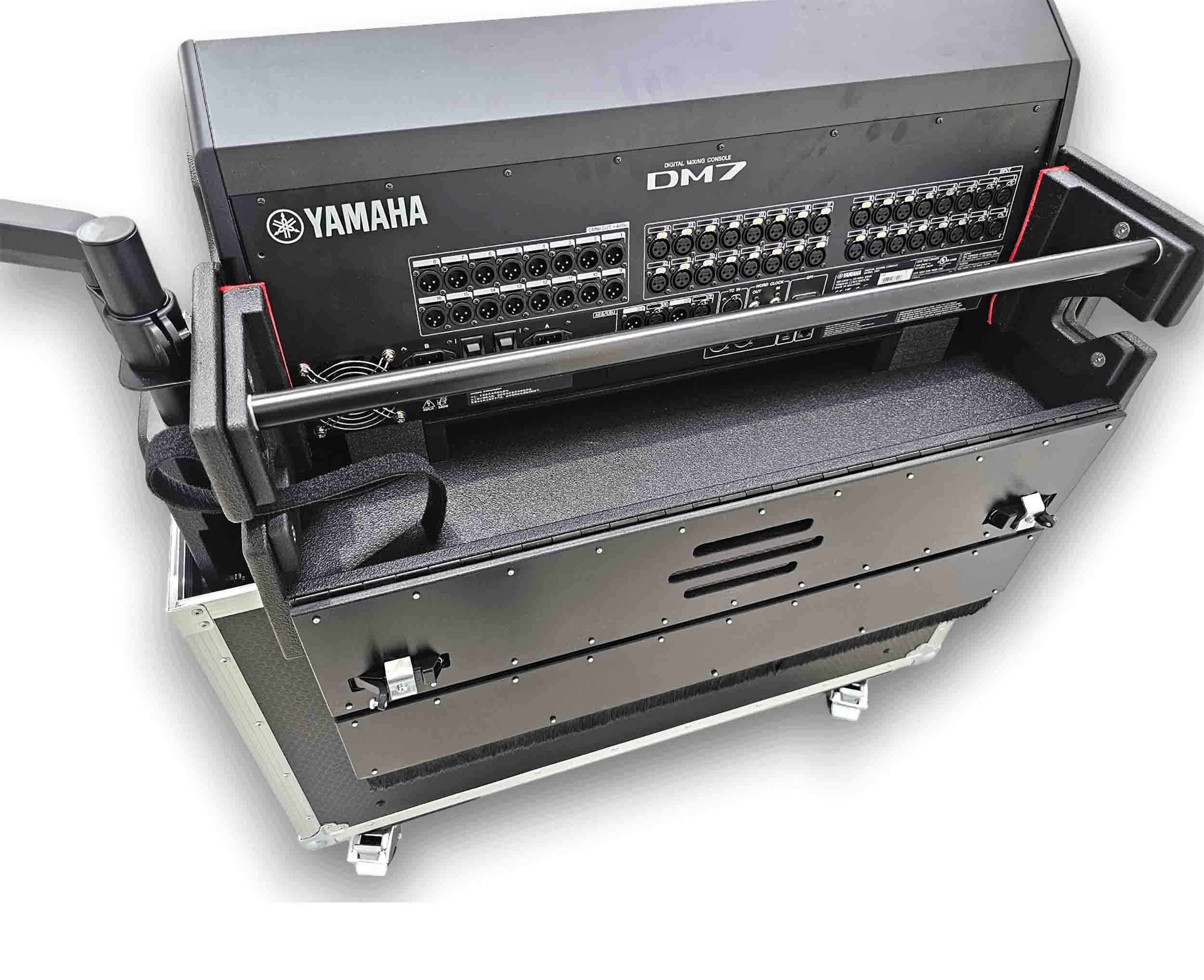 ProX XZF-YDM71ULMA, Yamaha DM7 Hydraulic Flip-Ready Console Flight Case by ProX Cases