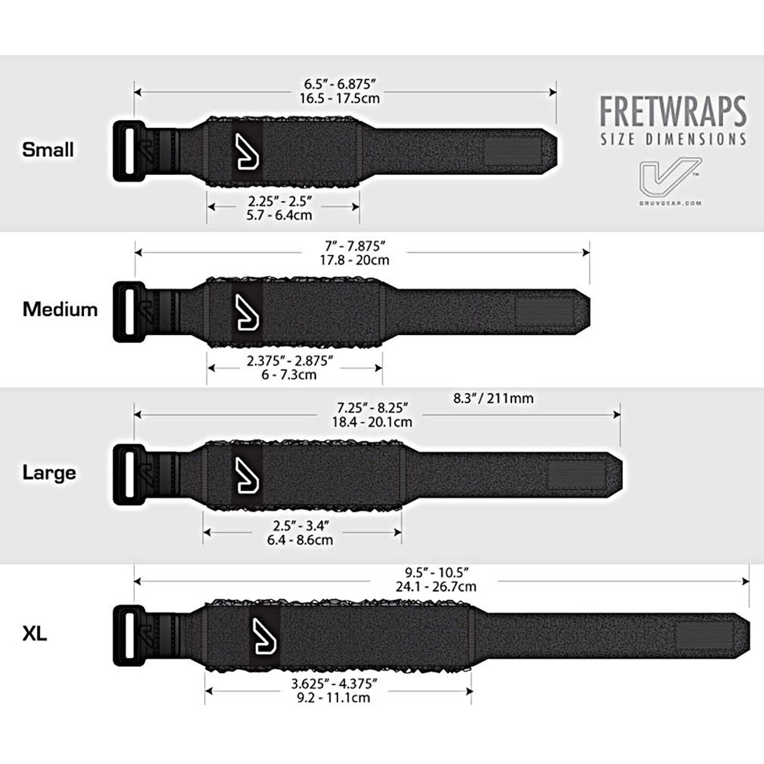 Gruv Gear FW-1PK-CMG-MD FretWraps Camo String Muters 1-Pack, Medium - Camo Brown by Gruv Gear