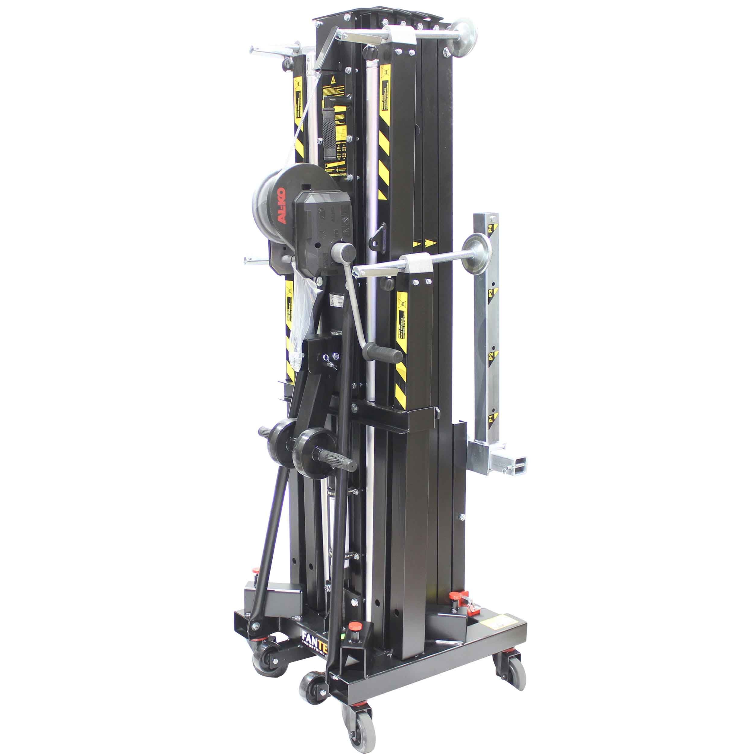 ProX XTF-FT6033 X2 DJ Package Compact Front-Loading Lifting Line Array Systems Tower - 728 lbs. Load Capacity by ProX Cases