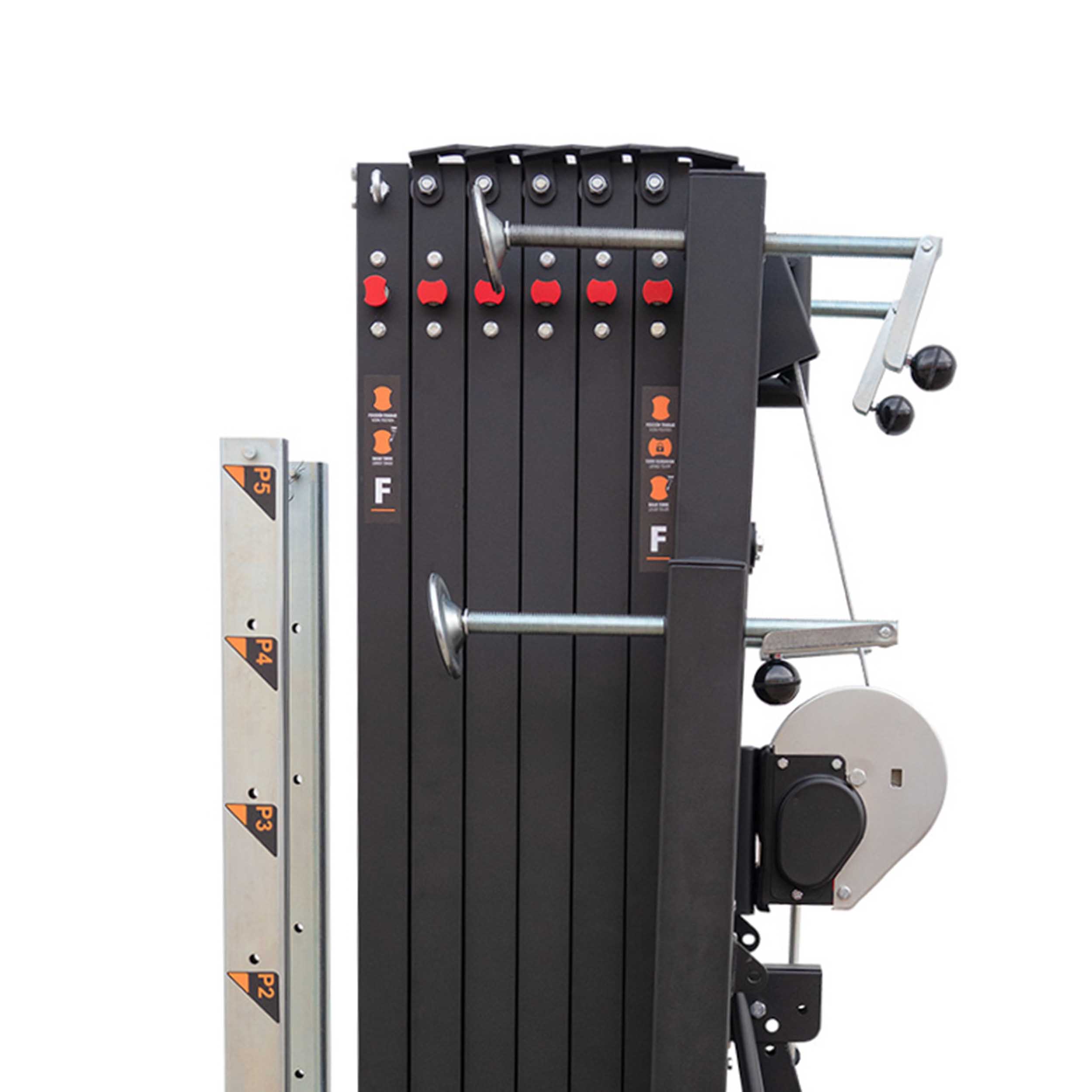 ProX XTF-FT8045, Compact Front-Loading Lifting Line Array Systems Speaker Tower w/ Adapter FANTEK Spain by ProX Cases