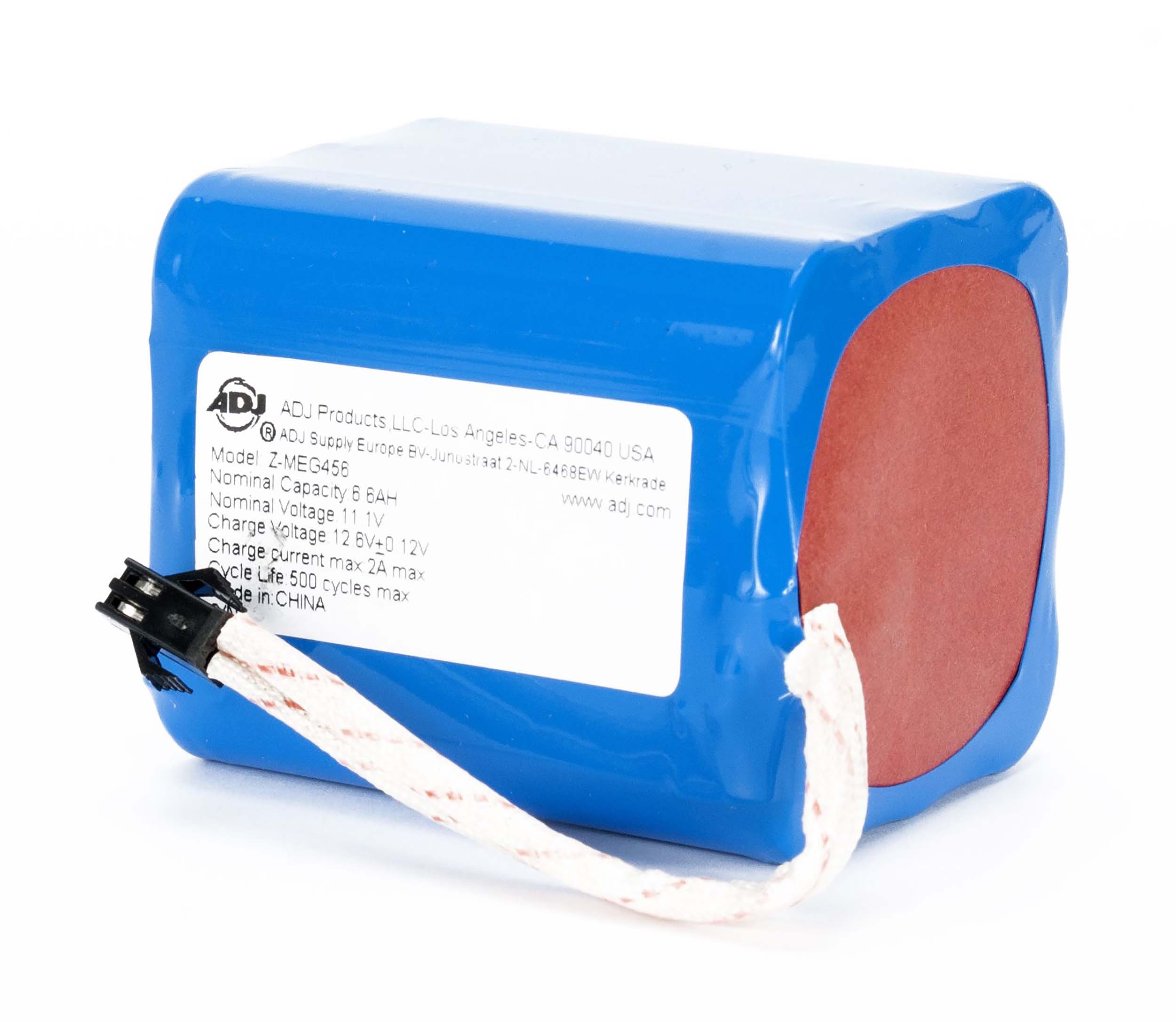 ADJ Z-MEG456, Replacement Battery for Mega Q Plus Go by ADJ