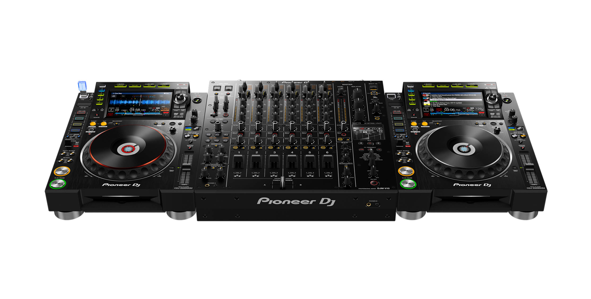 Pioneer DJ DJM-V10 Creative Style 6-Channel Professional DJ Mixer by Pioneer DJ