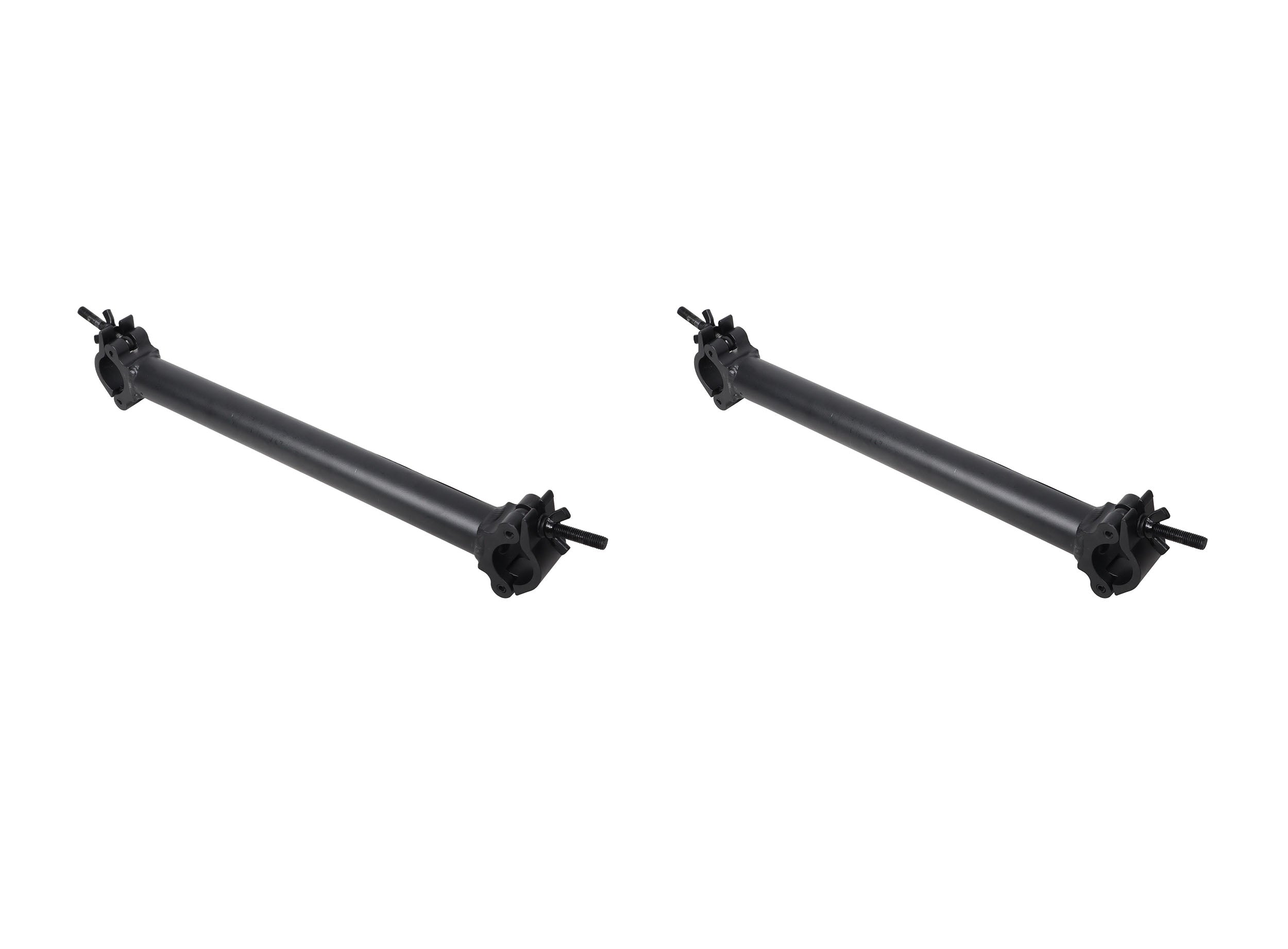 ProX XT-GRU-ARMBLK X2 DJ Package 24 Inch Truss Tube with Dual Clamp for ProX XT-GRU Rapid Grid Modular System - Black by ProX Cases