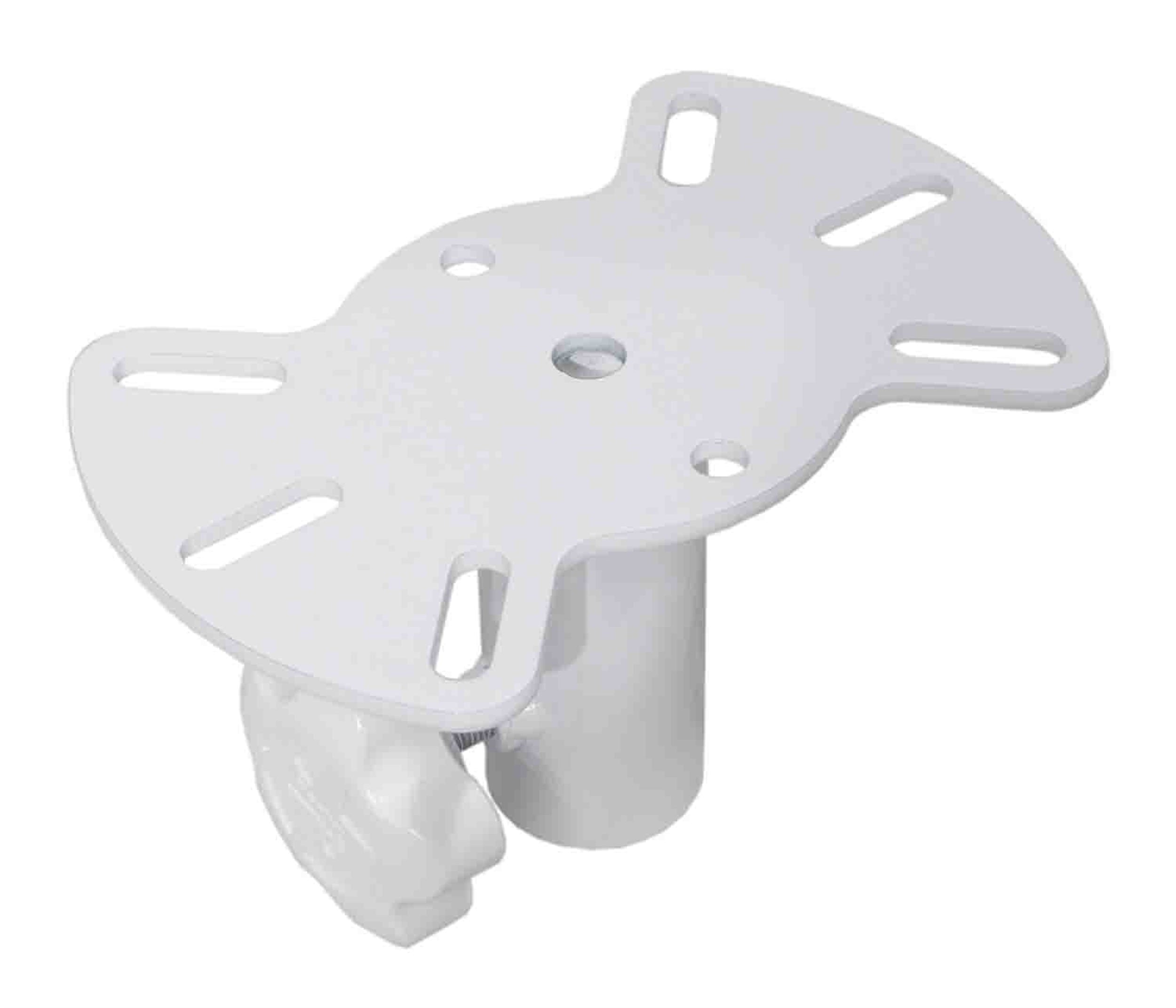 B-Stock: ProX X-SSMPWH, Speaker Stand Mounting Plate for Speakers and Moving Head - White by ProX Cases