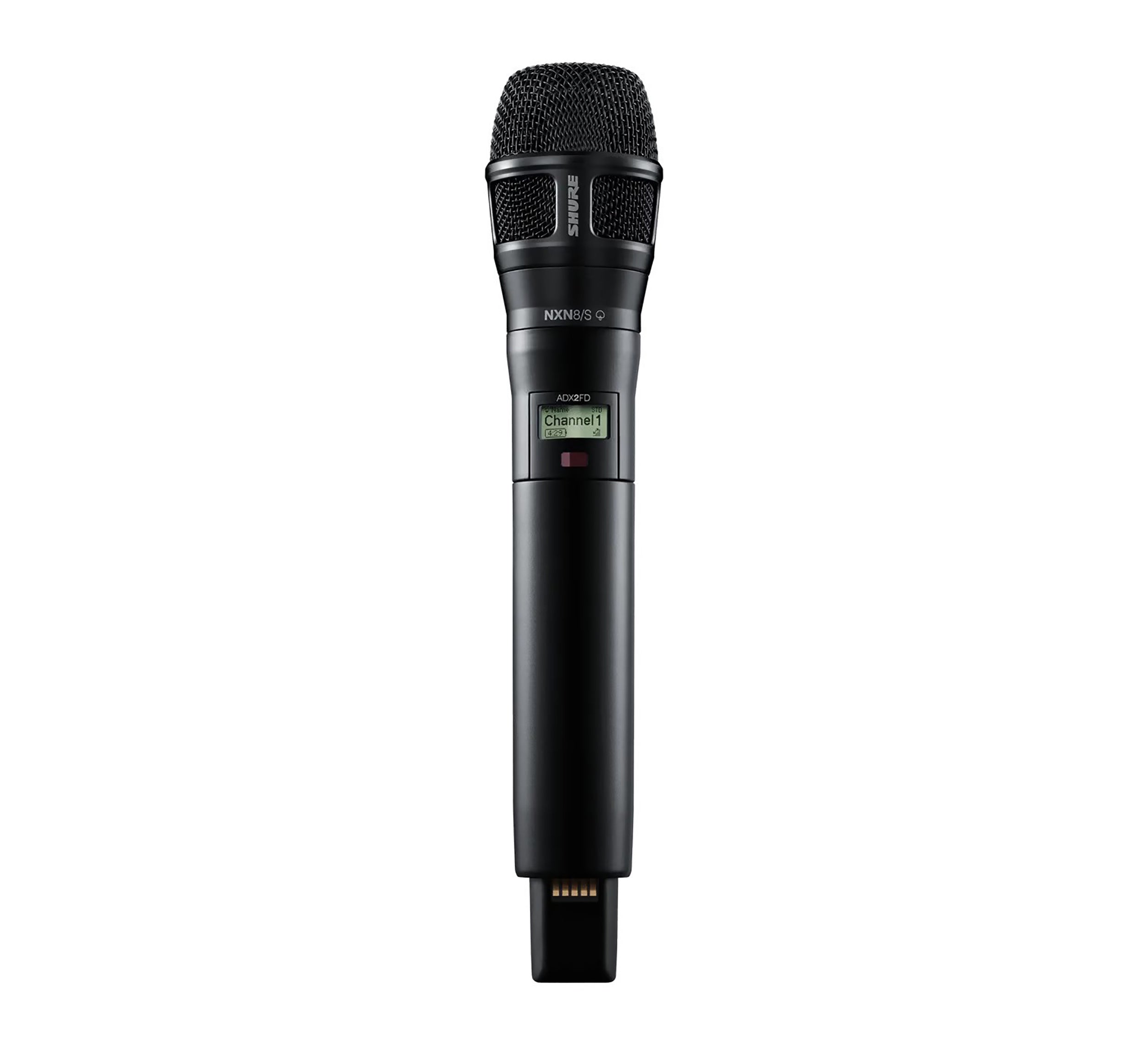 Shure ADX2FD/N8S, Handheld Wireless Microphone Transmitter with Nexadyne 8/S Supercardioid Dynamic Microphone - G57: 470 to 608 + 614 to 616 MHz by Shure