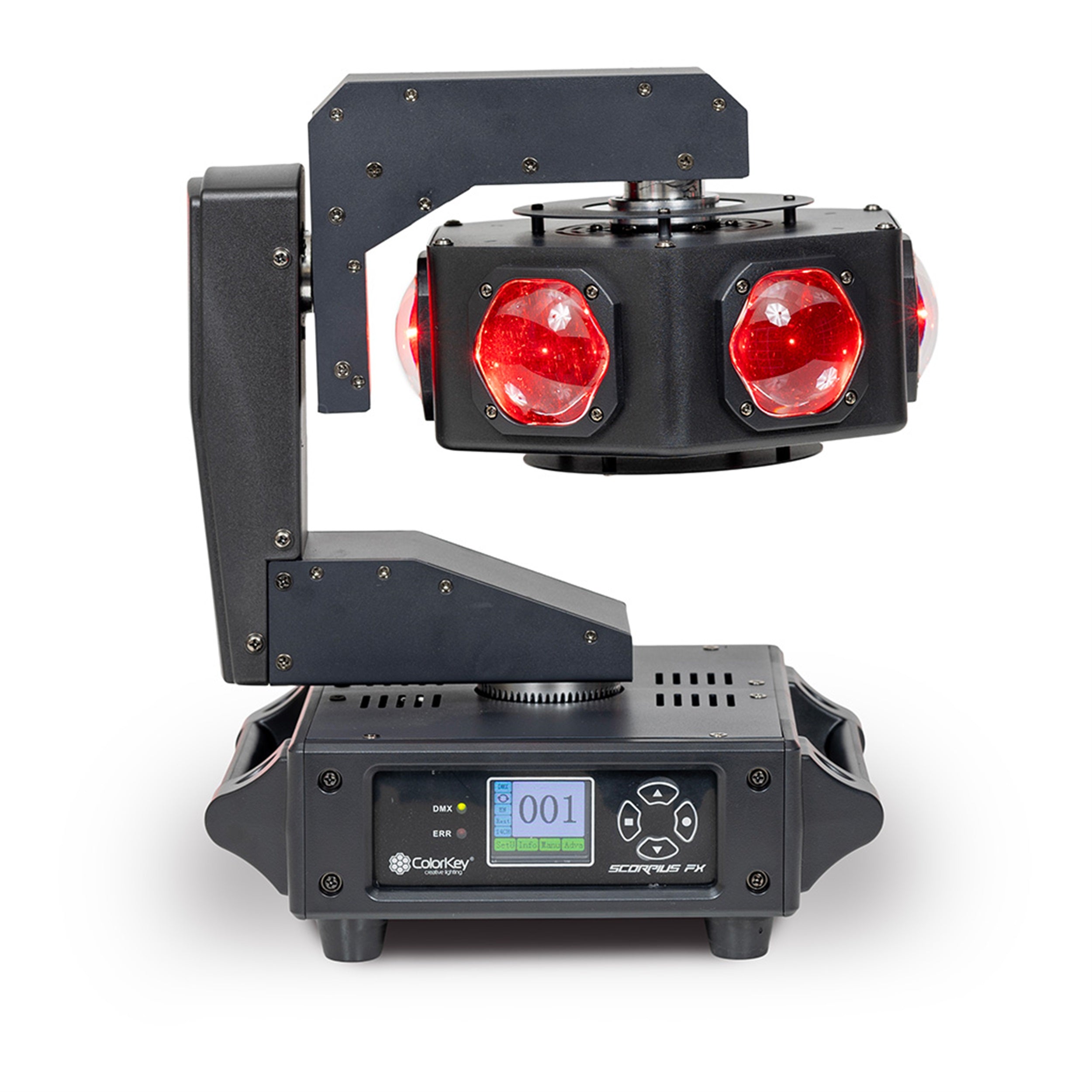 ColorKey Scorpius FX CKU-1074, 6x40W 4-In-1 RGBW LED Effect Fixture by ColorKey