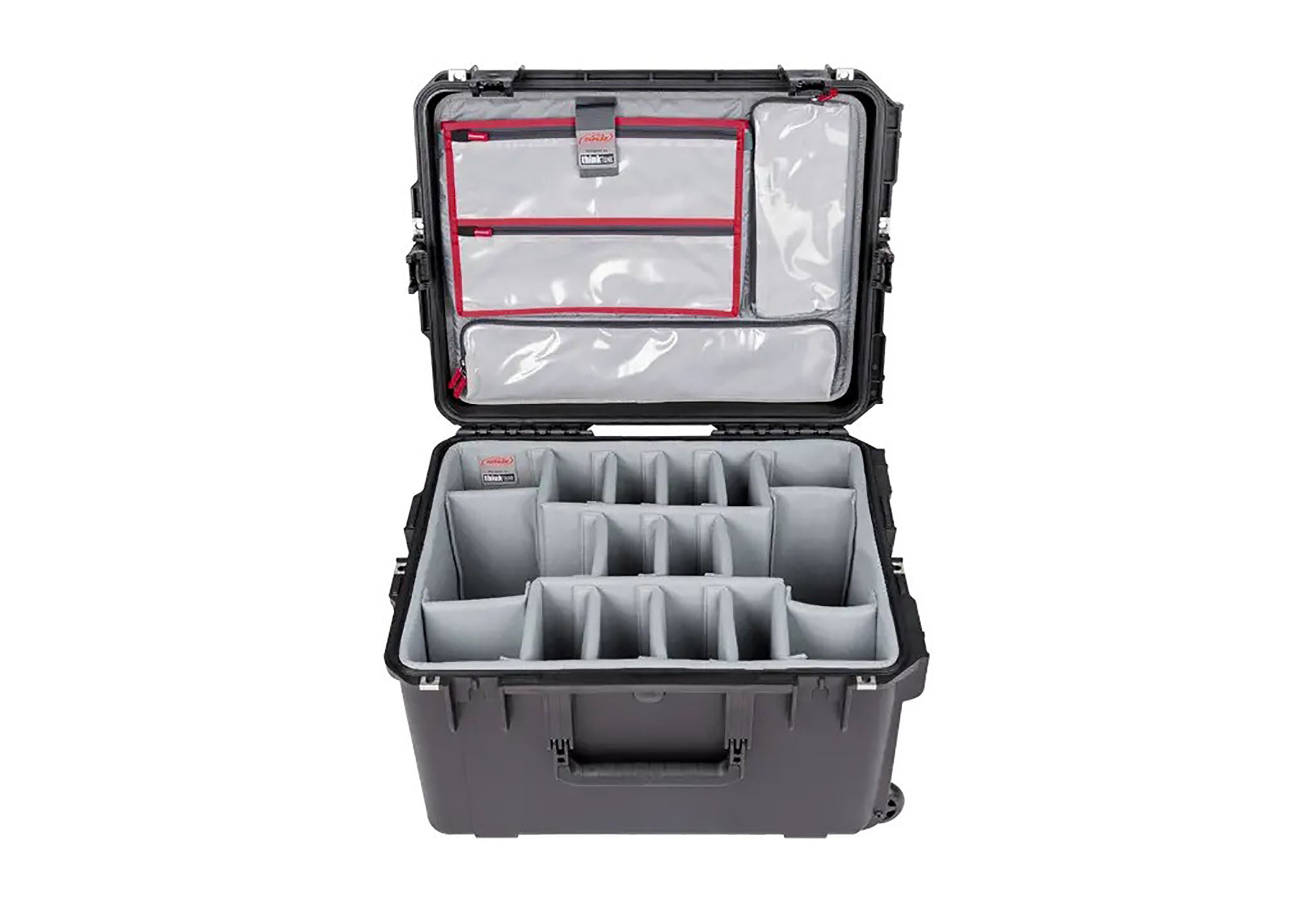 SKB Cases 3i-2217-12PL, iSeries Case with Think Tank Photo Dividers and Lid Organizer - Black by SKB Cases