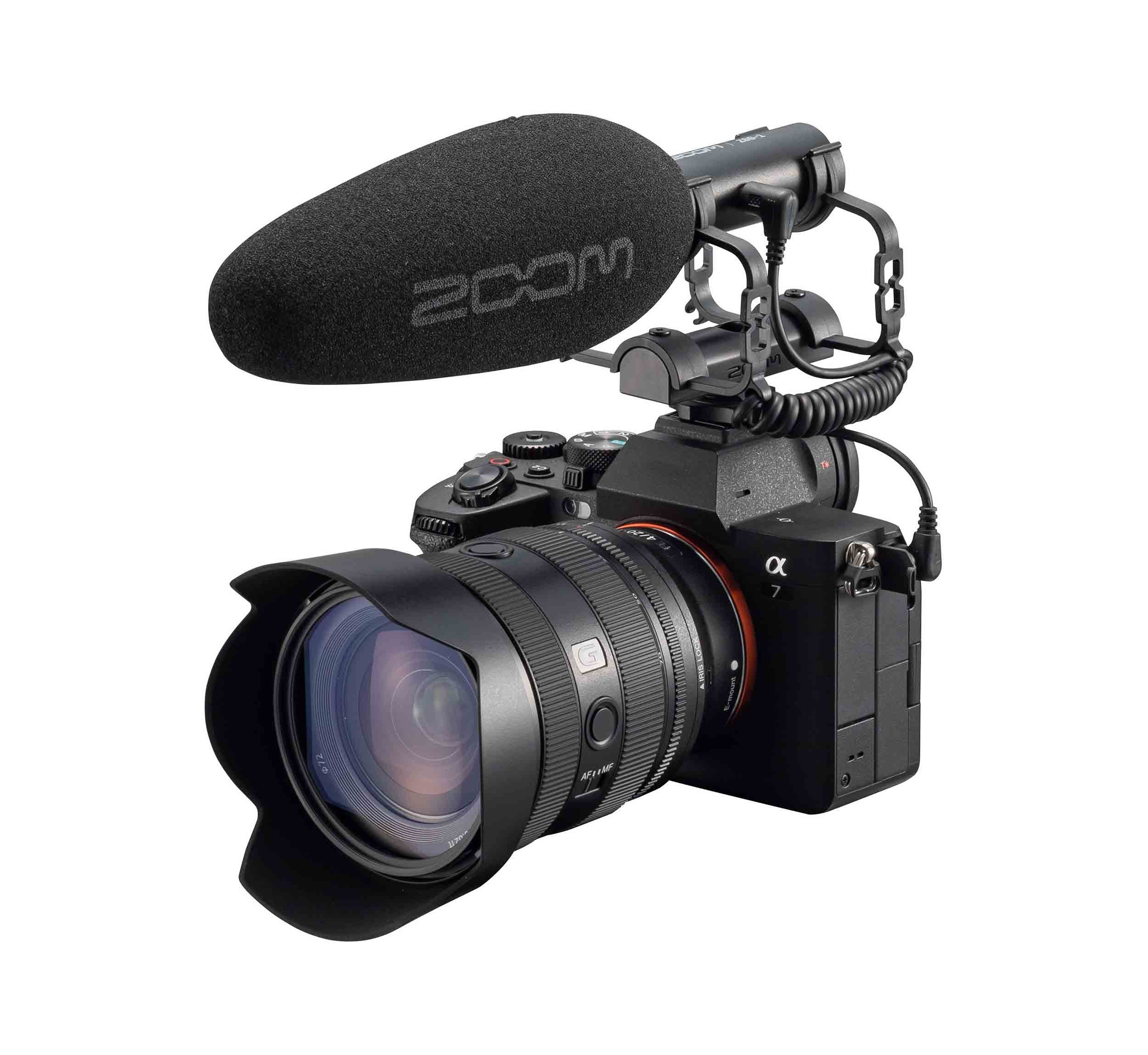 ZOOM ZSG-1, Camera-Mount Shotgun Microphone - Black by Zoom