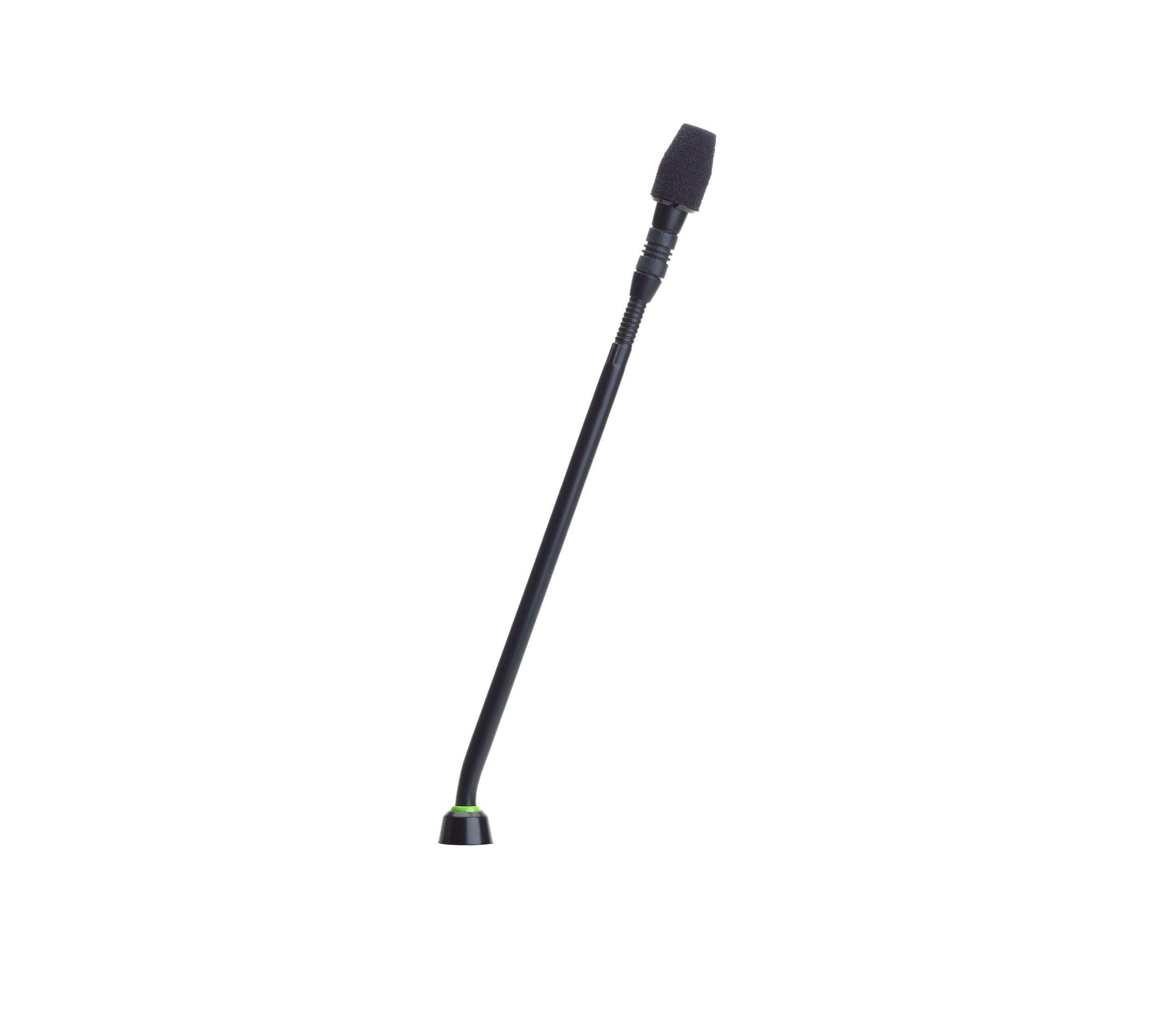 Shure MX410LP/N, 10-Inch Microflex Modular Gooseneck Microphone with Top Light Ring - Black by Shure