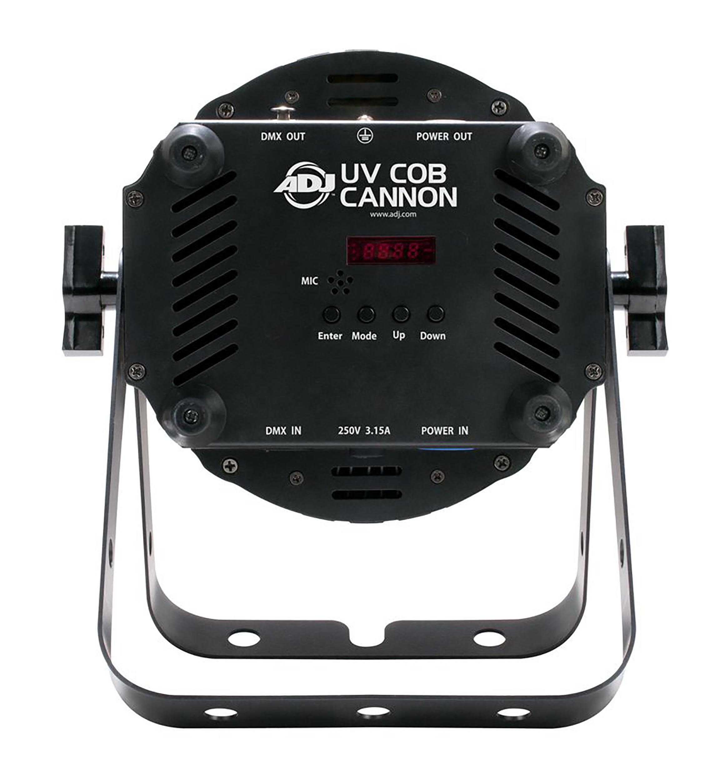 ADJ UV COB CANNON, High Output UV Light Cannon LED Fixture by ADJ