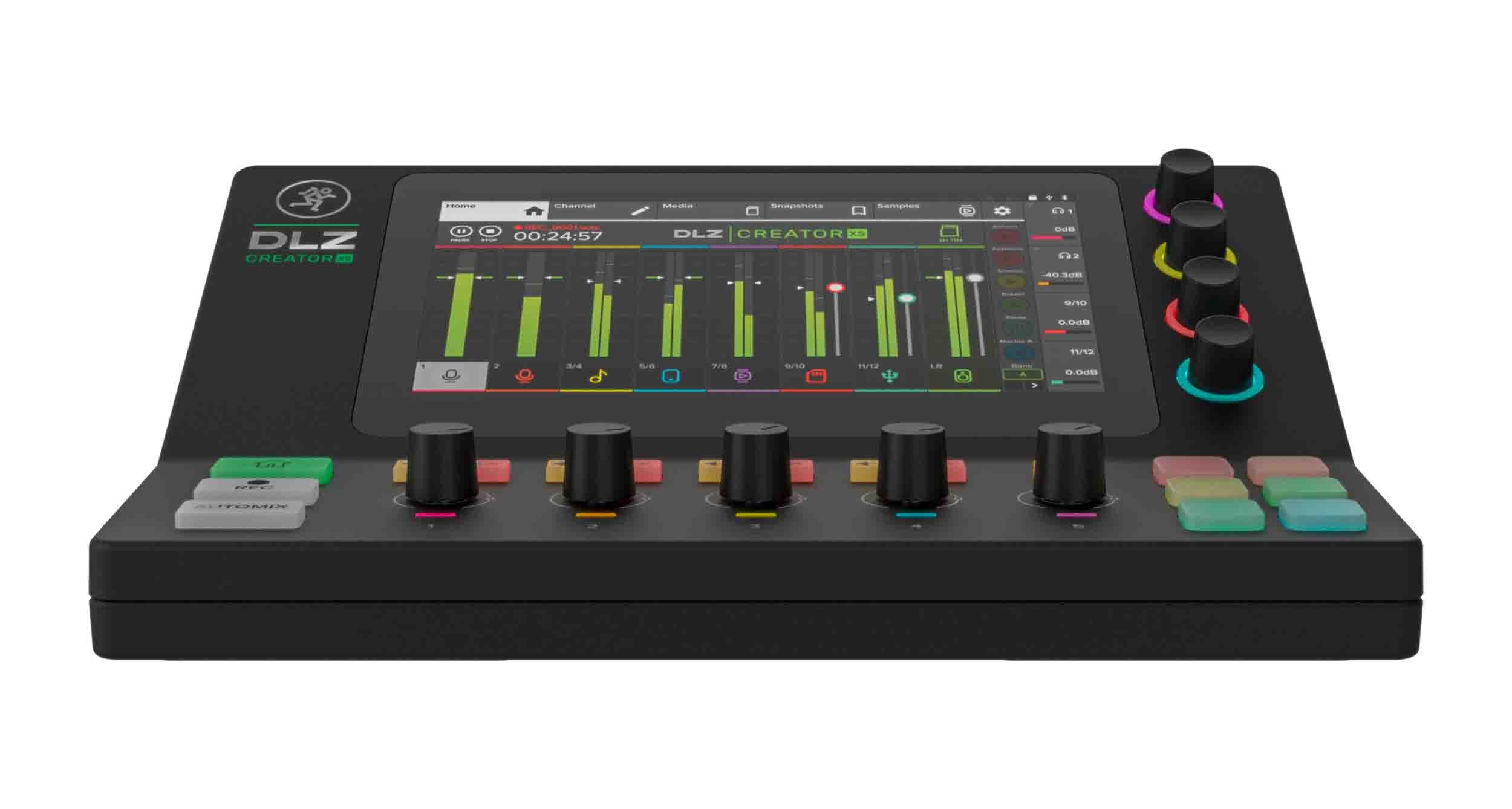 Mackie DLZ Creator XS Compact Adaptive Digital Mixer for Podcasting and Streaming by Mackie