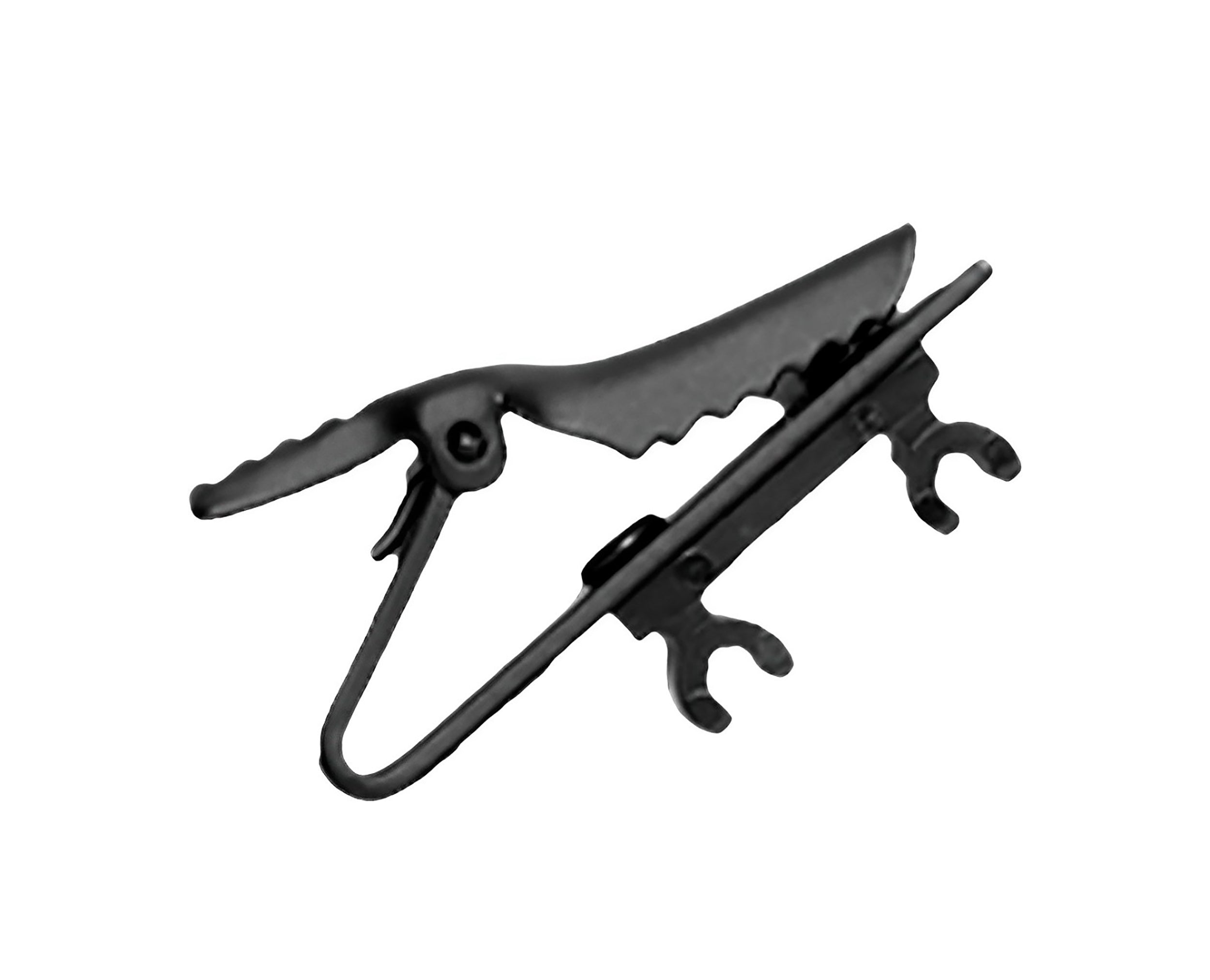 Shure RPM500, Single and Dual Microphone Tie Clip - Black by Shure