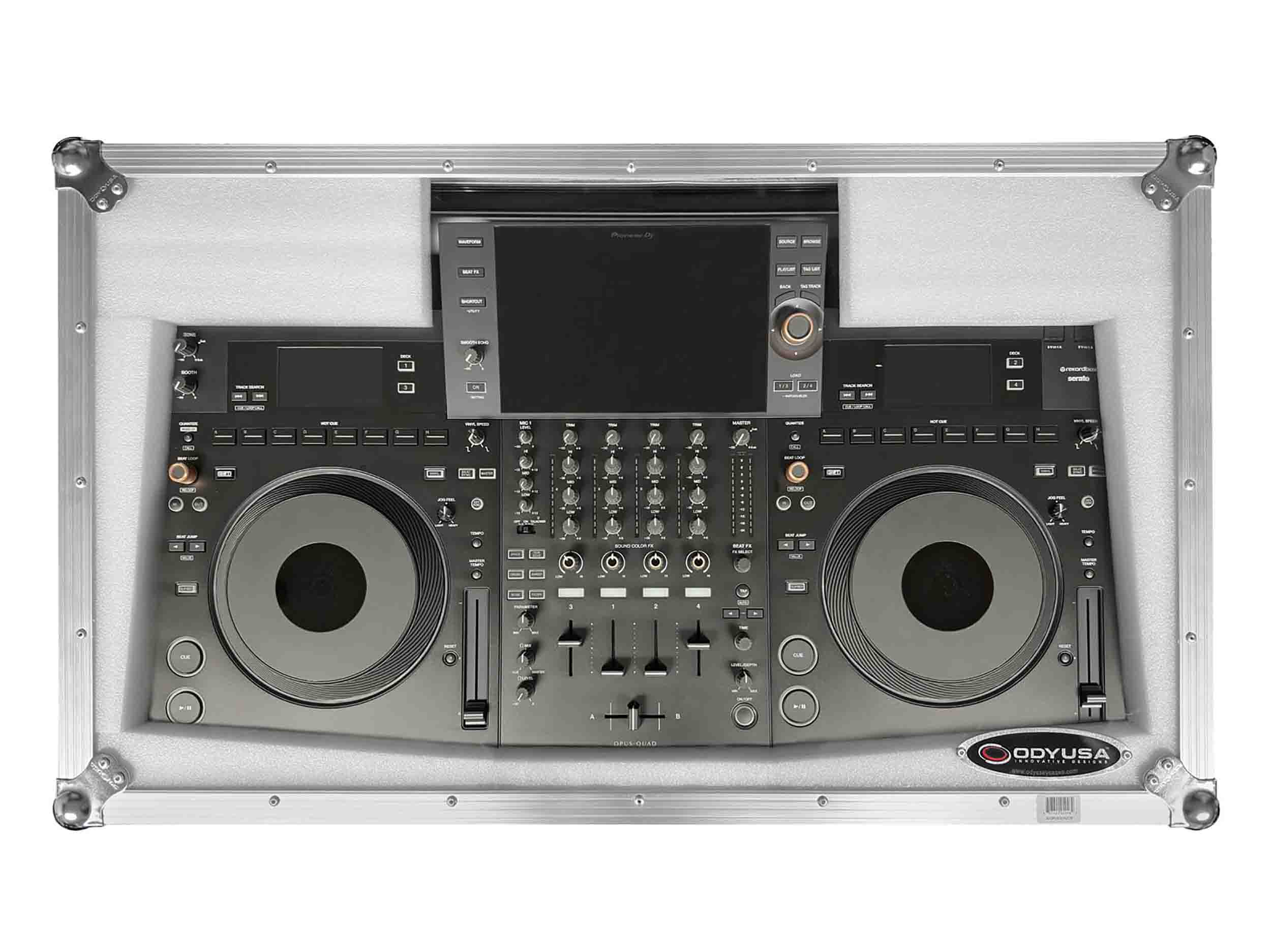 B-Stock Scratch & Dent: Odyssey SCOPUSQUADCW1, Flight Effects Show Case for Pioneer DJ OPUS-QUAD with Wheels by Odyssey