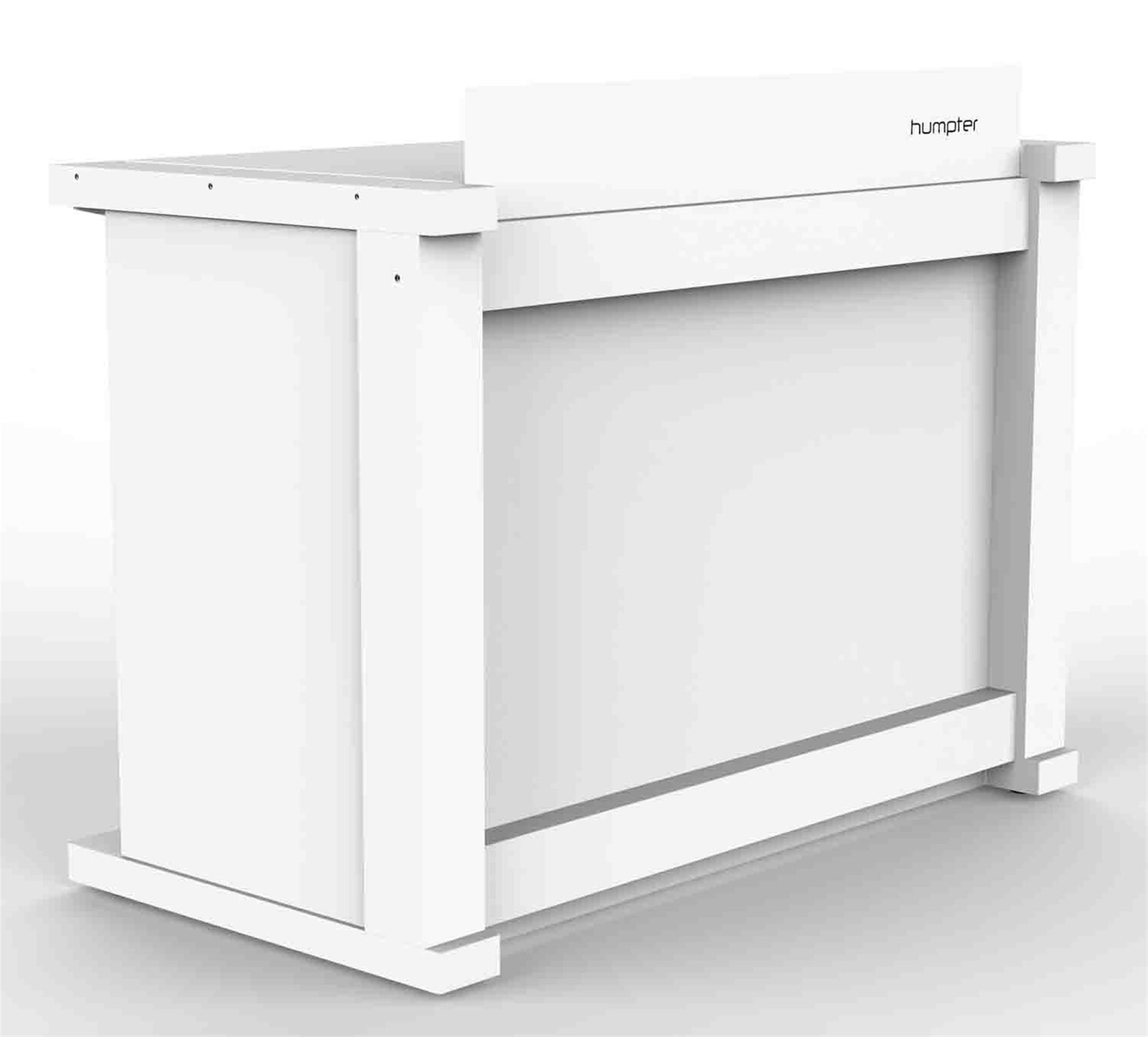 Humpter B3 Folding DJ Table in White by ProX Cases