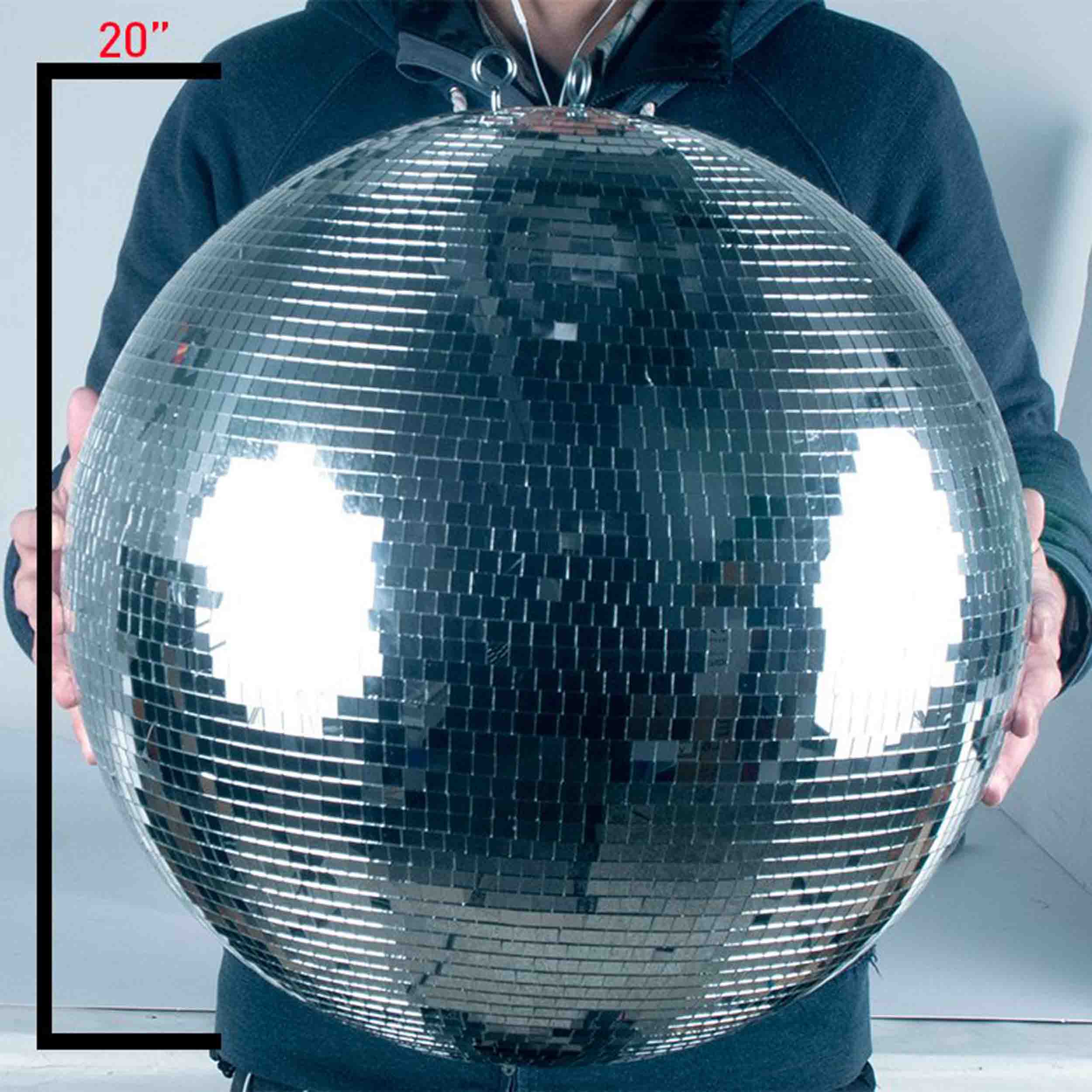 Eliminator Lighting EM20, 20-Inch Mirror Ball by Eliminator Lighting