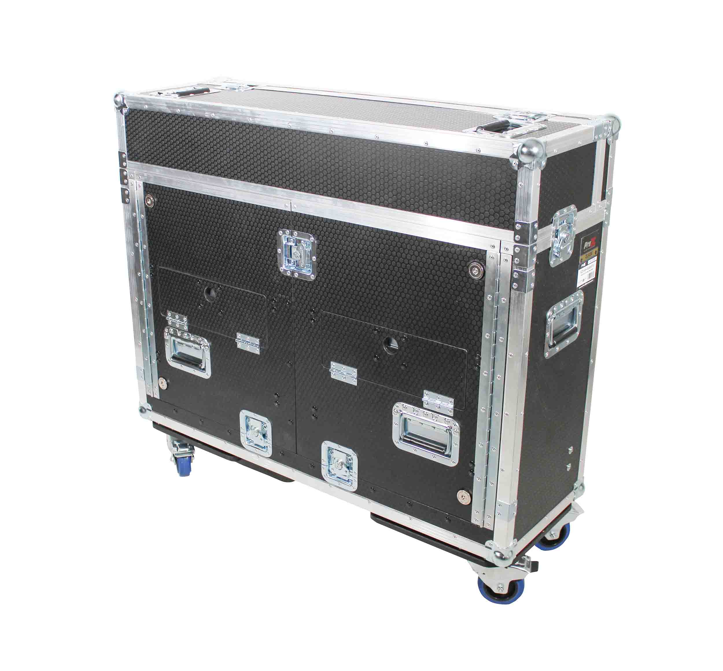 ProX XZF-YTF5, Yamaha TF5 Flip-Ready Hydraulic Console Easy Retracting Lifting Flight Case and Wheels by ProX Cases