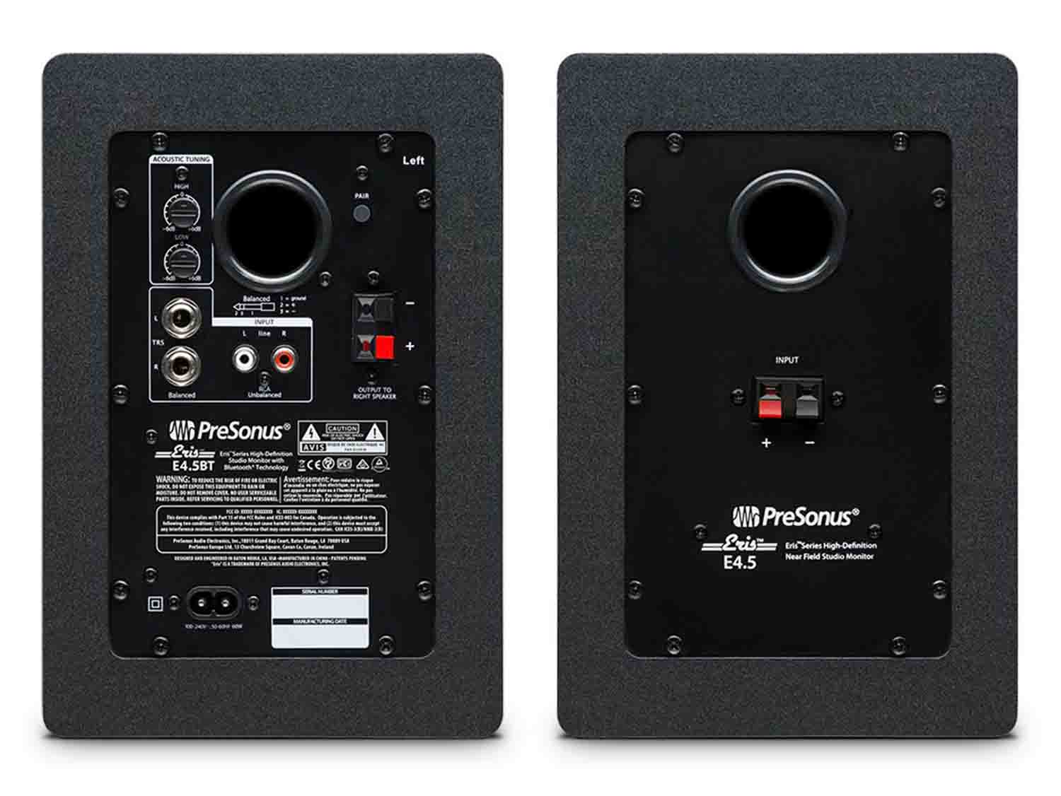 PreSonus ERIS E4.5 BT 4.5" Active Media Reference Monitors with Bluetooth by PreSonus