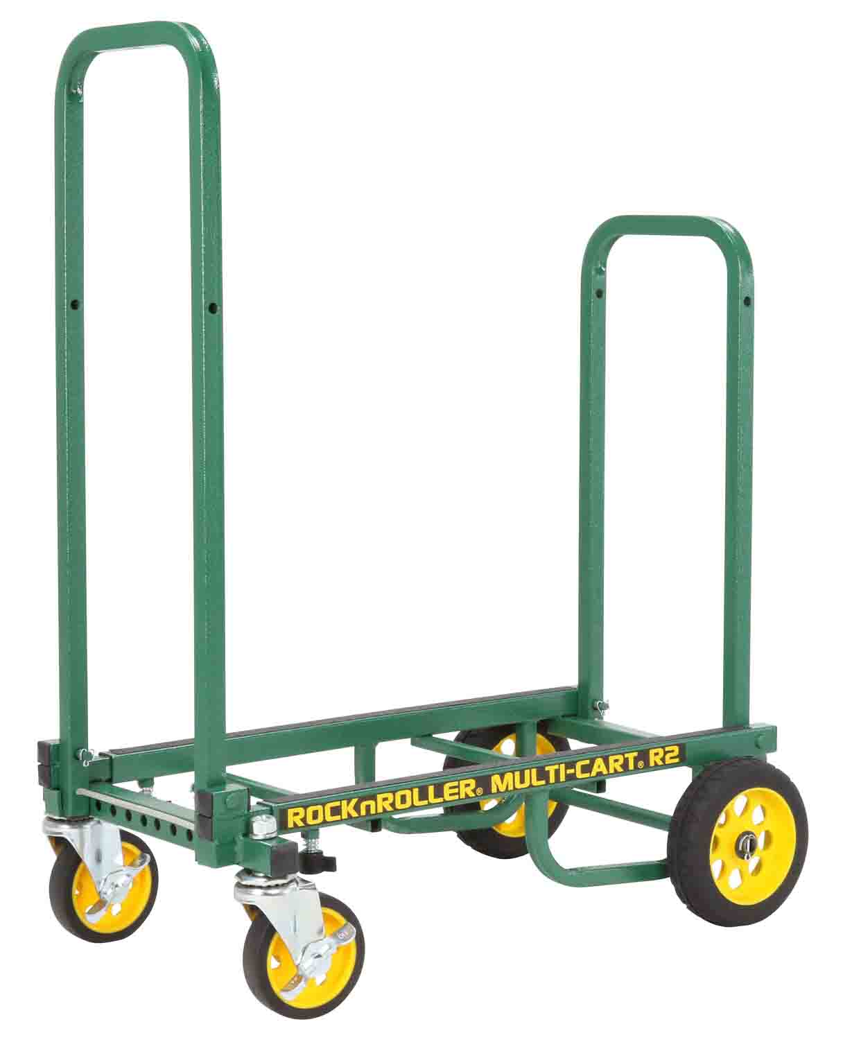 B-Stock Scratch & Dent: Rock N Roller R2RT-GR Micro 8-in-1 Equipment Multi Cart - Green by Rock N Roller