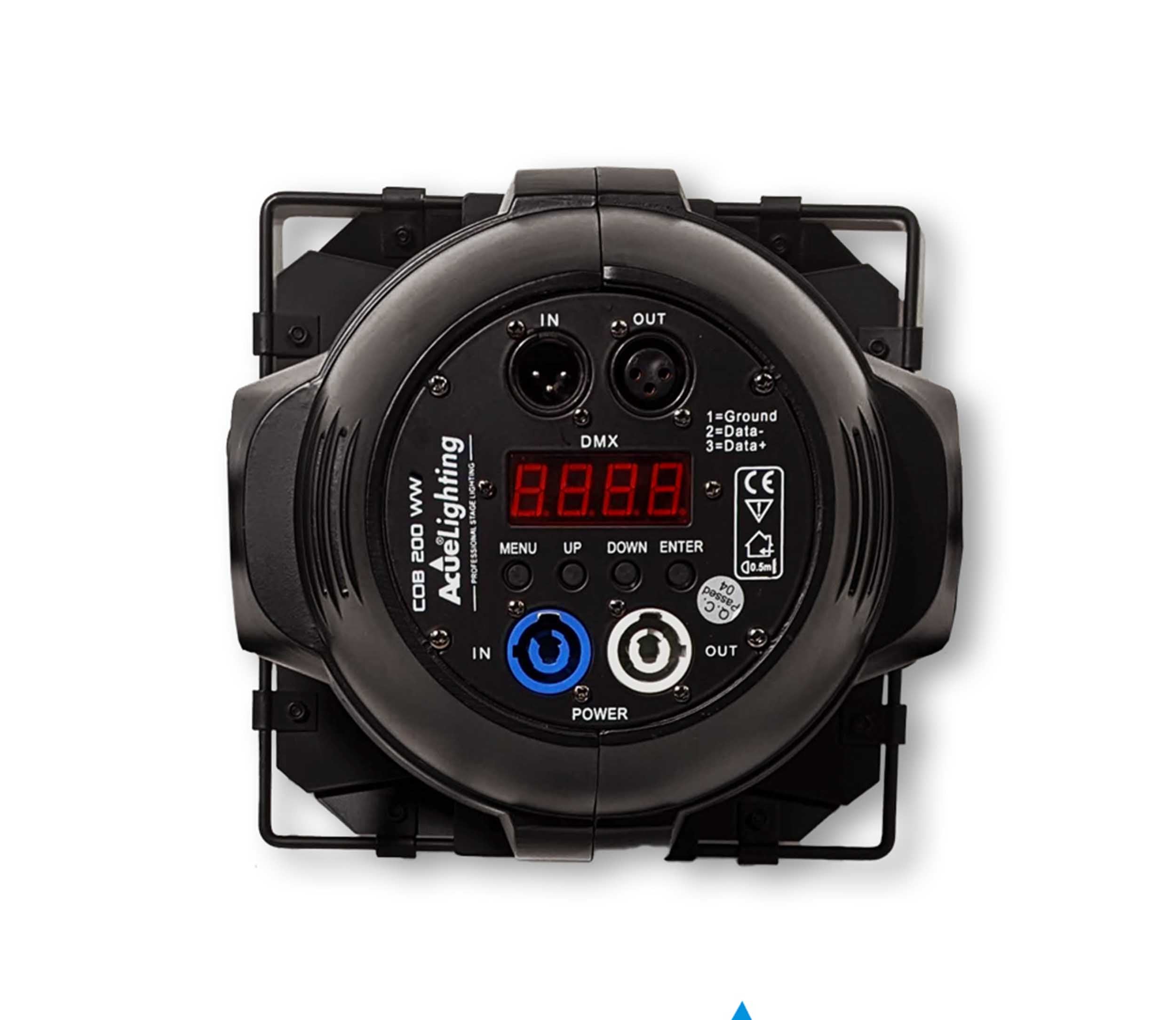 Acue Lighting COB 200 WW, 200-Watt Warm White COB LED Light with Barn Doors by Acue Lighting