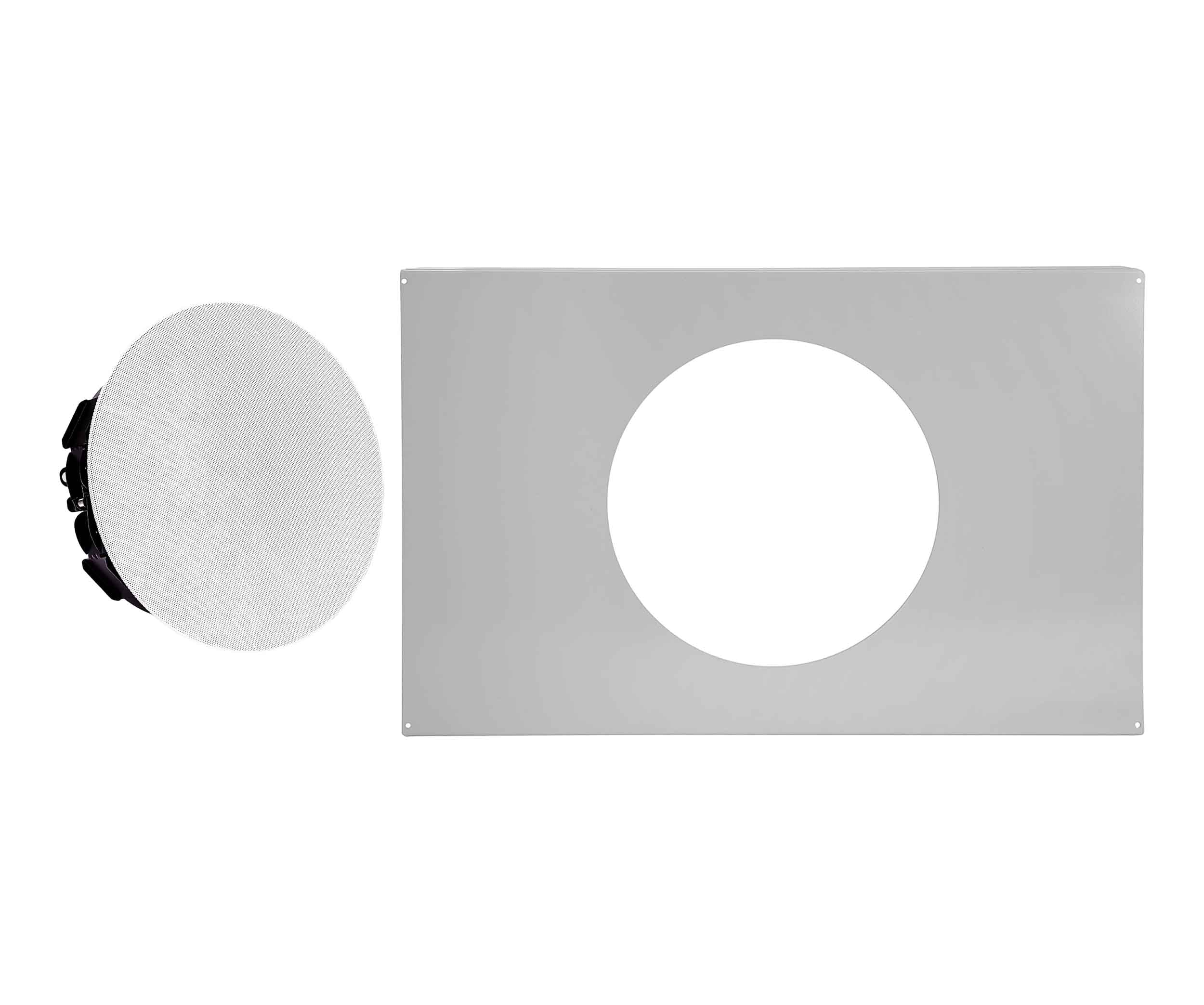 Shure MXN5W-C+TB-V Premium Networked Ceiling Loudspeaker Bundle for AV Conferencing by Shure