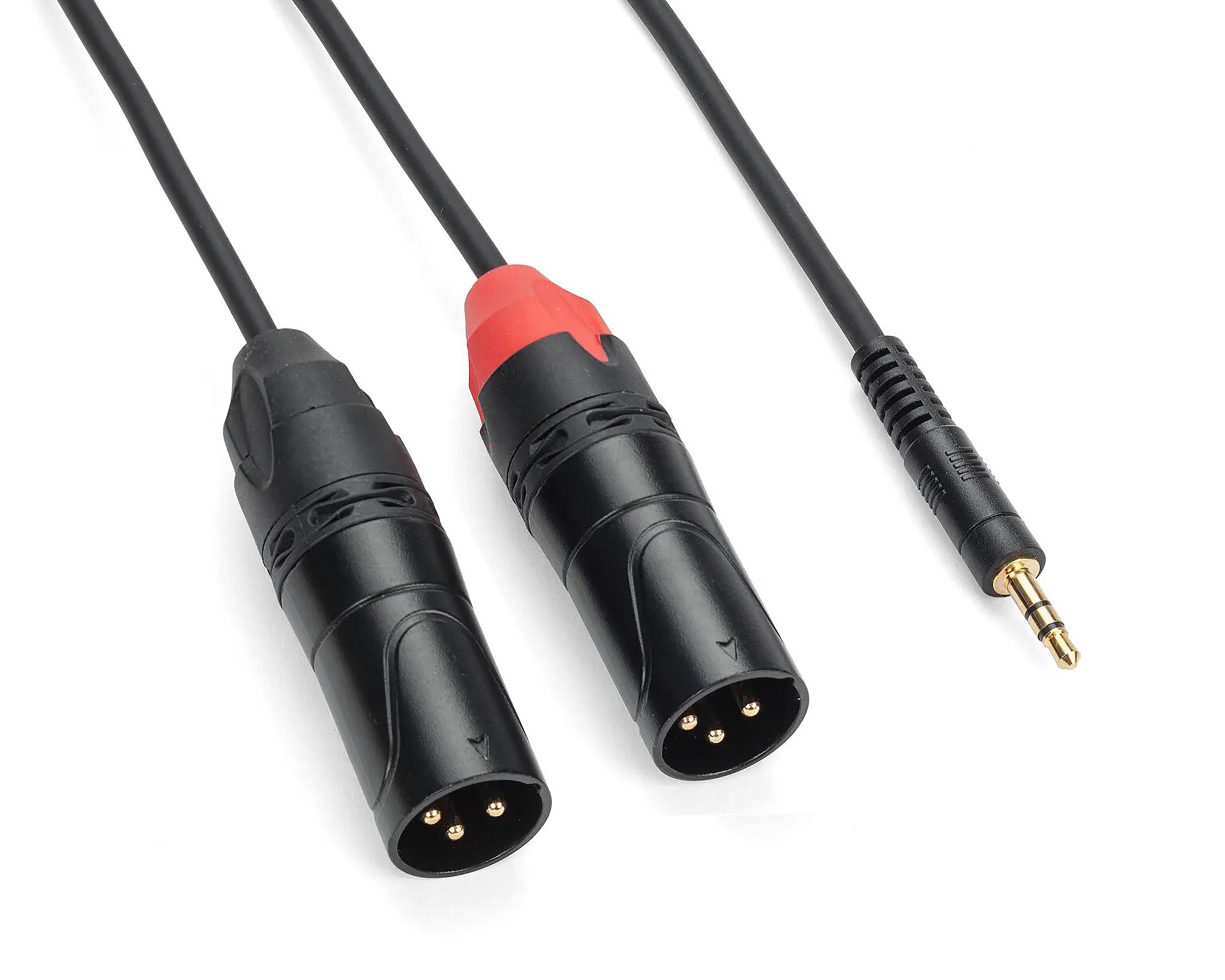 Samson Tourtek Pro 1/8" to Dual XLR Male Breakout Cables by Samson