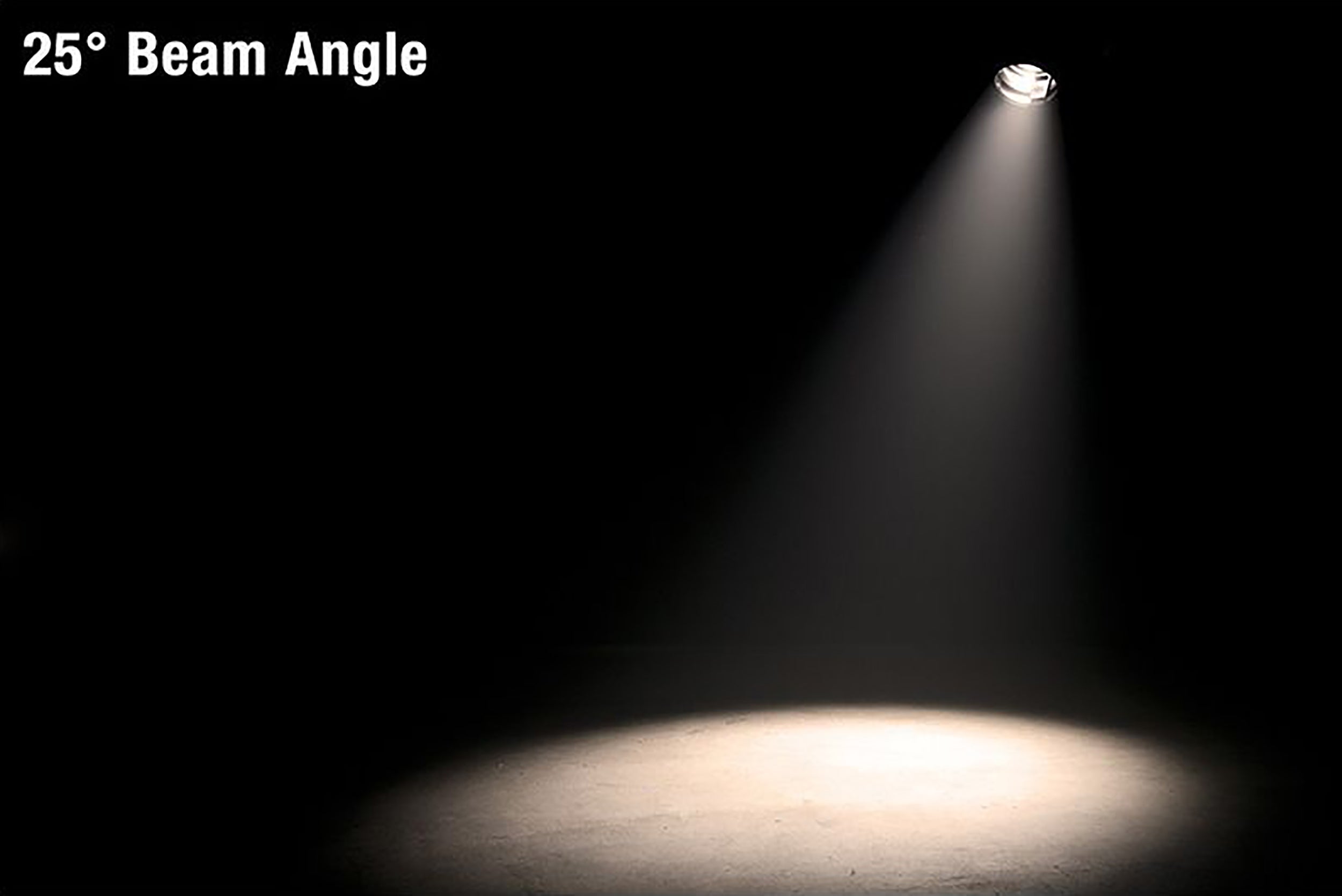 ADJ Par Z100 3K2, White LED Stage PAR 3000K - Black by ADJ