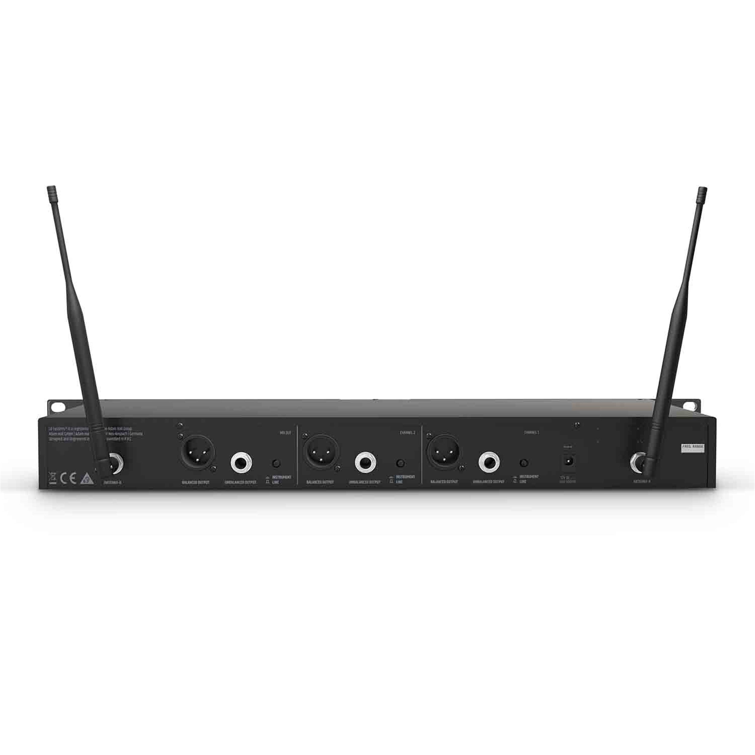 LD Systems U505 HBH 2 Wireless Microphone System with Bodypack, Headset and Dynamic Handheld Microphone by LD Systems