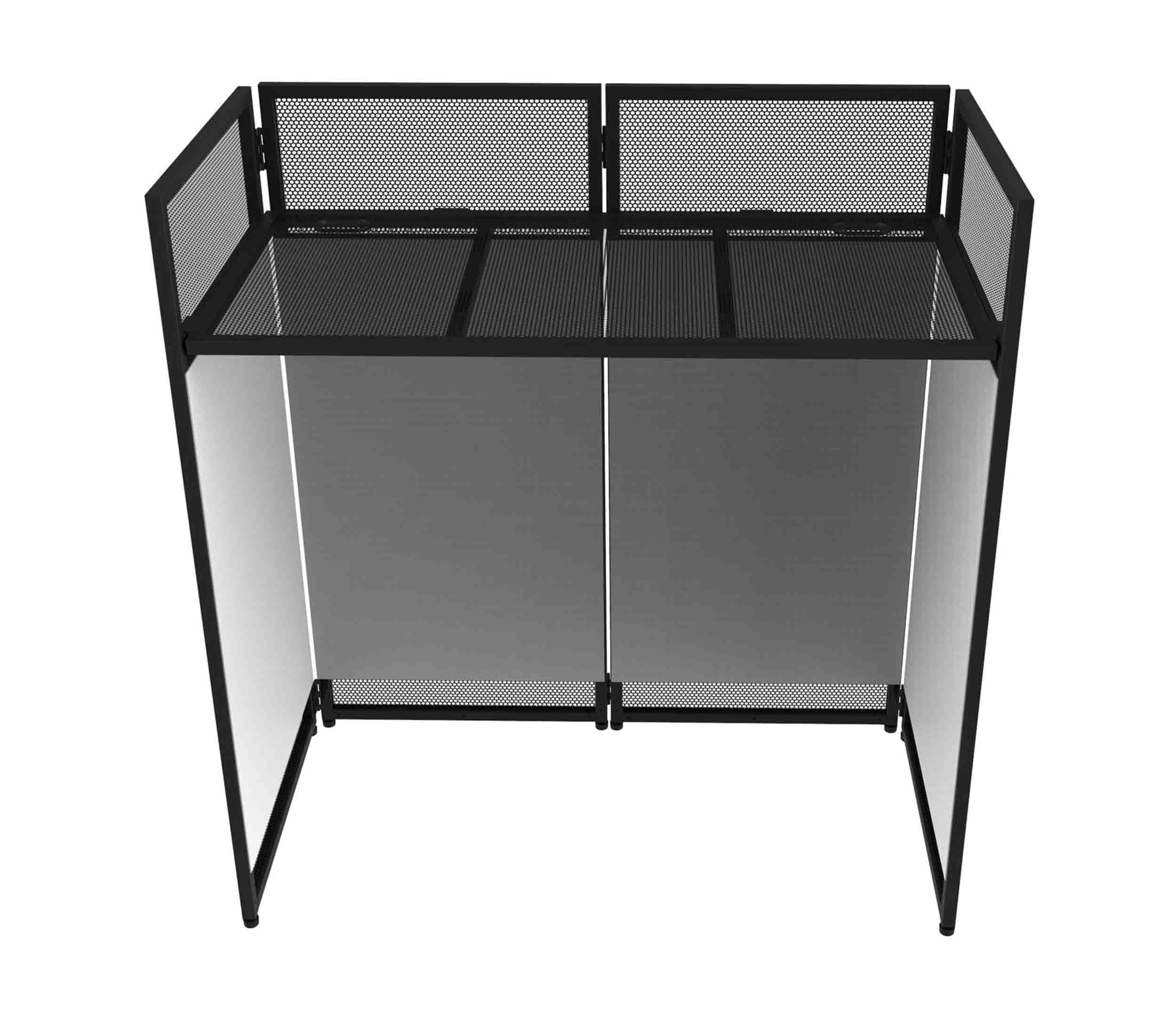 Odyssey DJBOOTH40, 40-Inch Wide Surface DJ Booth - Black by Odyssey
