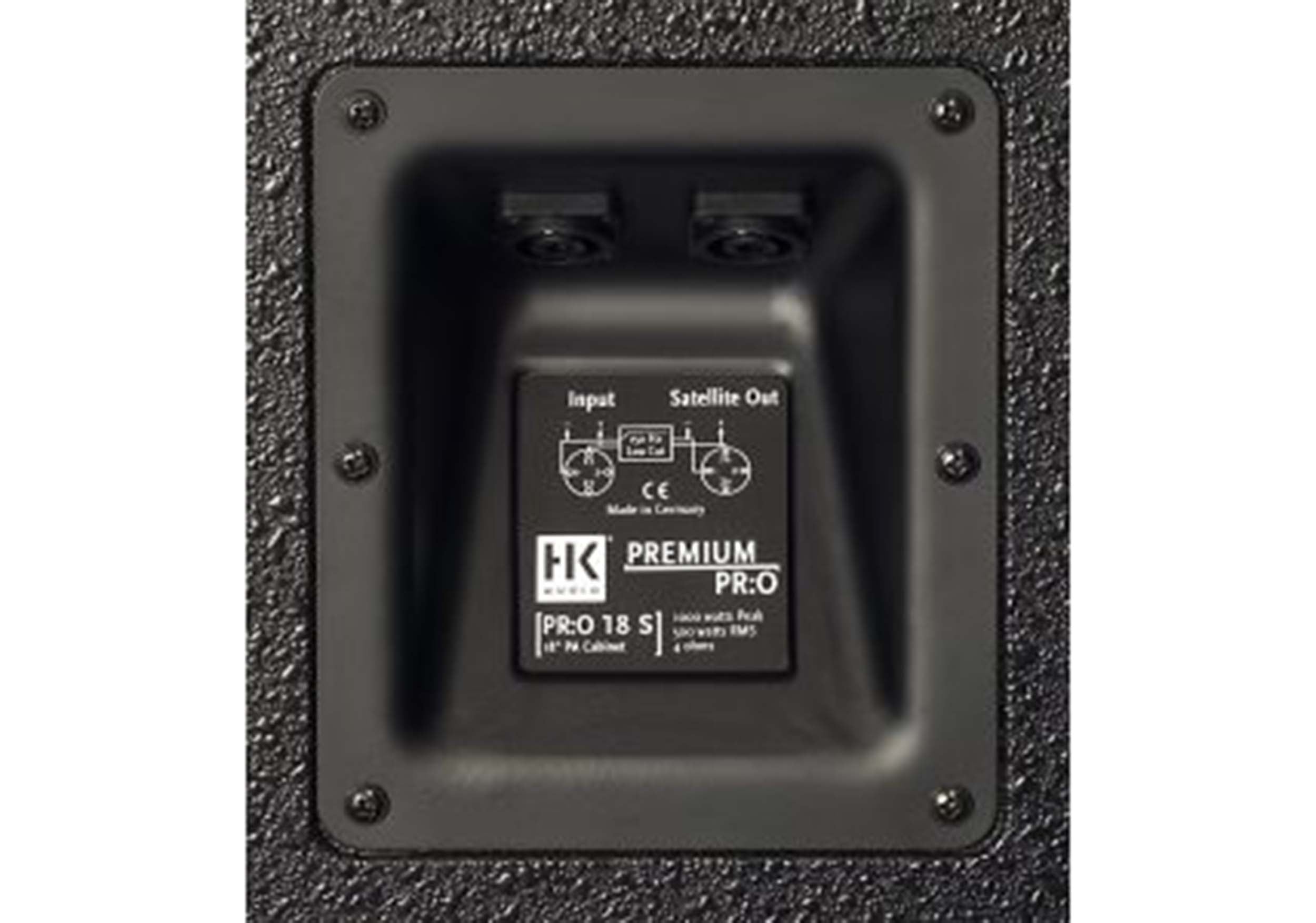 HK Audio PREM-PR:O 18 S, 18" Passive Subwoofer - 1000 Watt by HK Audio