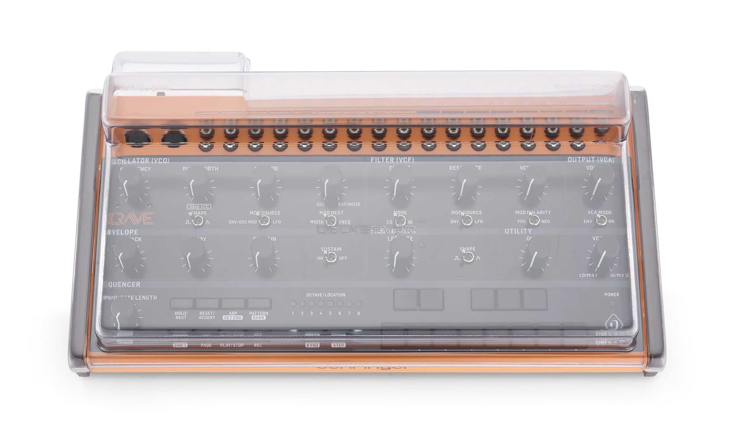 Decksaver DS-PC-EDGECRAVE, Protection Cover for Behringer CRAVE & EDGE Synthesizer by Decksaver