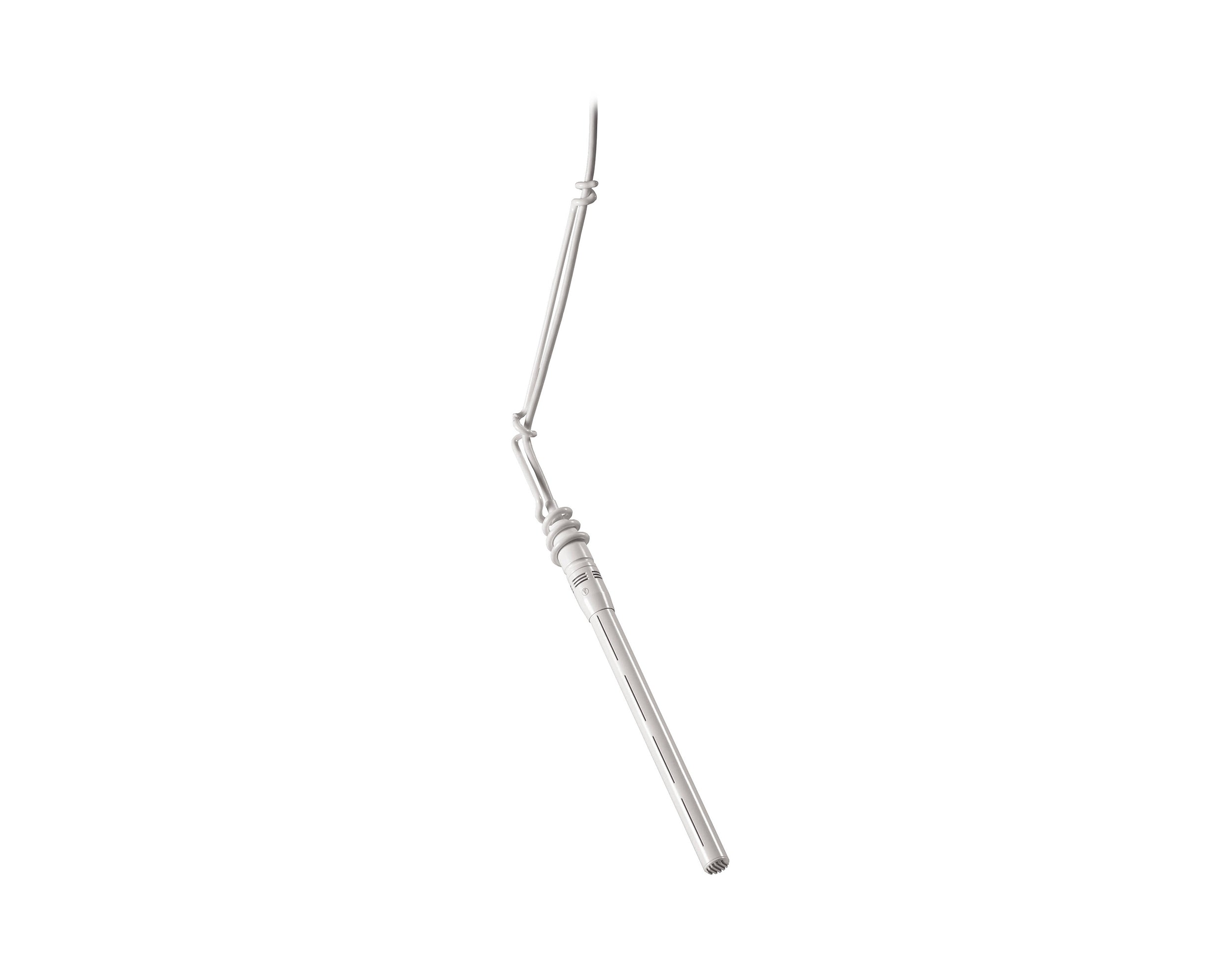 Audio-Technica U853RWU Hanging Microphone - White by Audio-Technica
