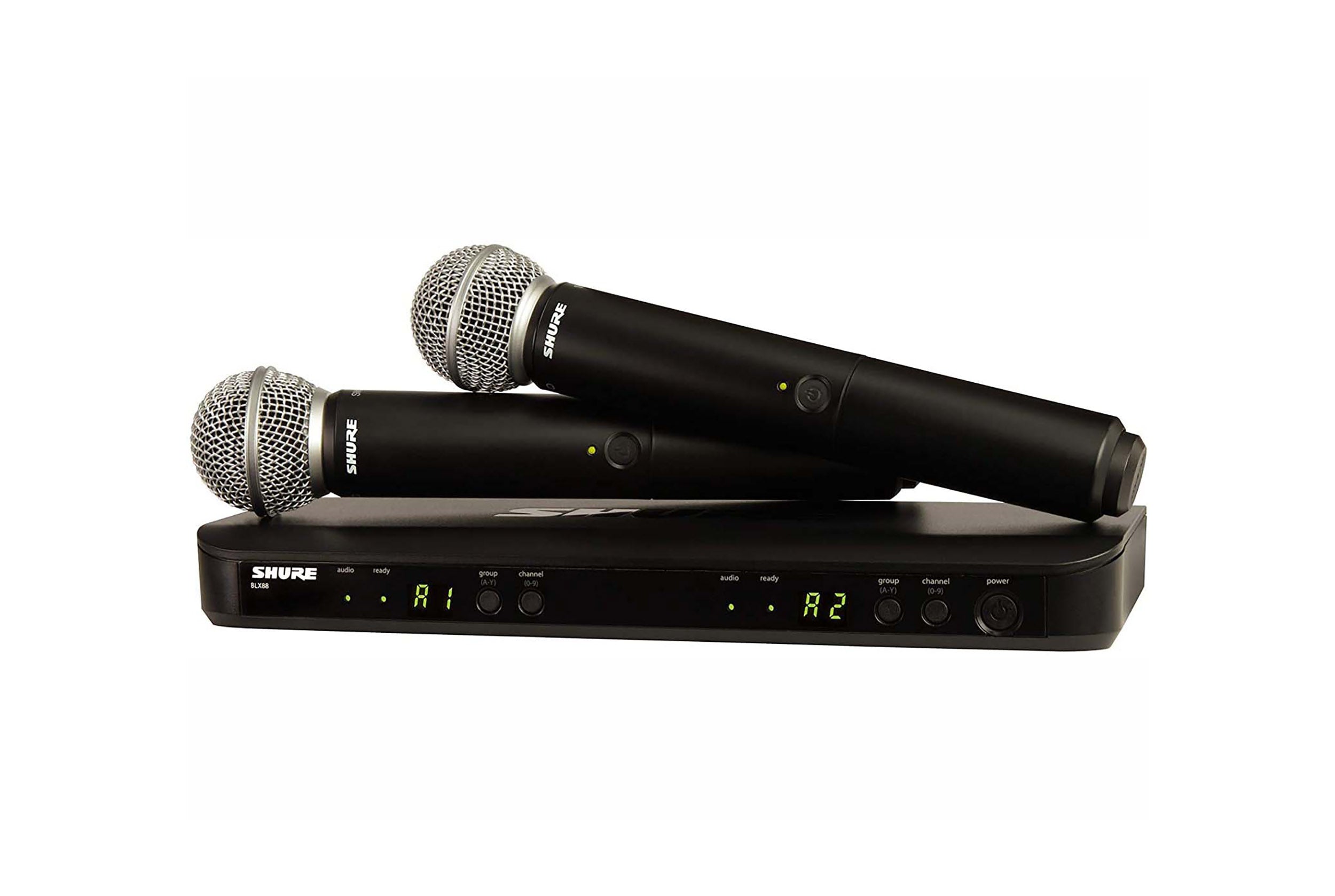 Shure BLX288/SM58 Dual-Channel Wireless Handheld Microphone System by Shure