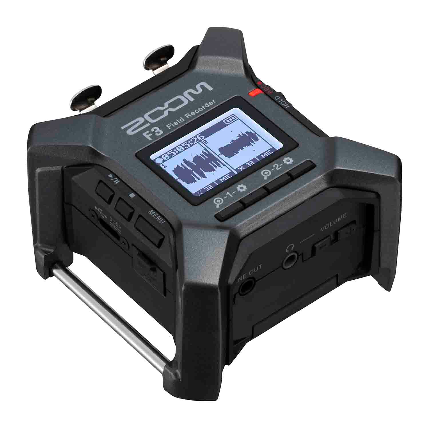 Zoom F3 2-Input / 2-Track Portable Field Recorder by Zoom