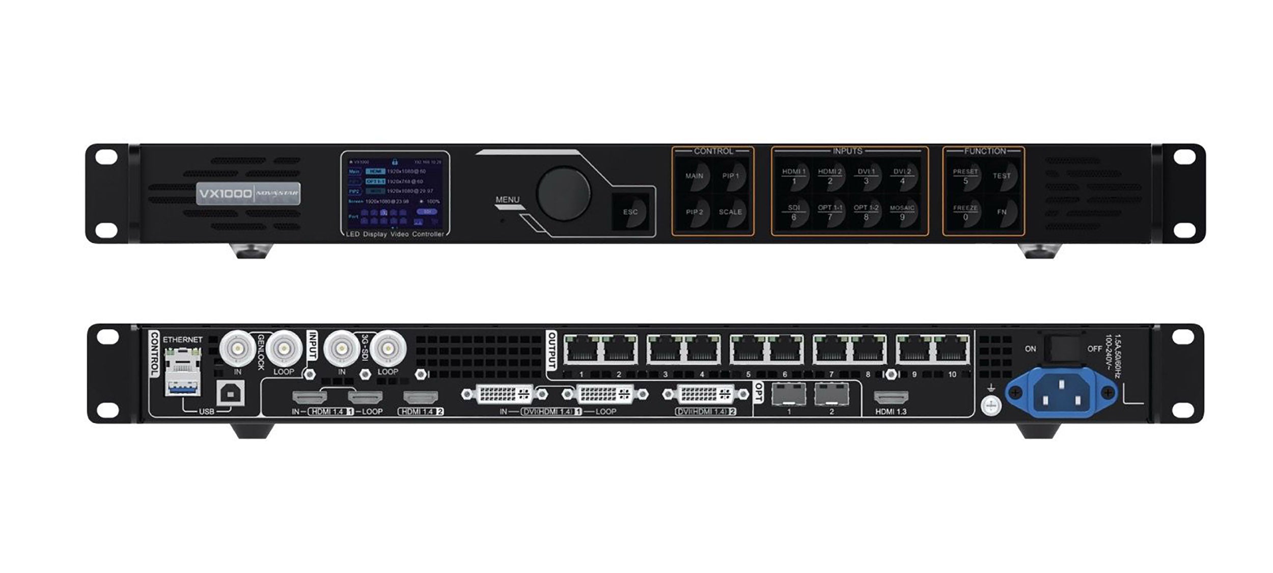 ADJ Novastar VX1000, LED Video Panel Processor by ADJ
