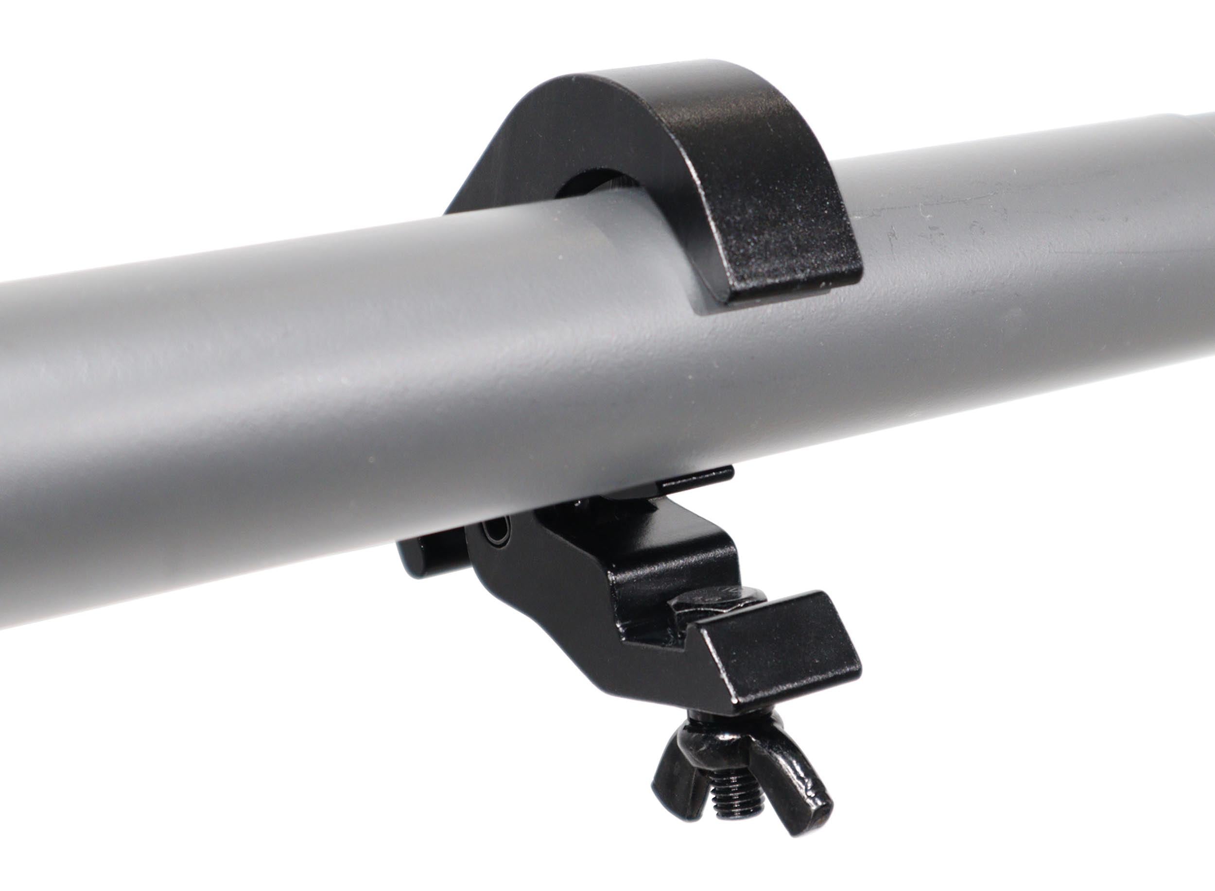 ProX T-C12H-BLKX4, Set of Four 2-Inch Truss Clamp - Easy Self Lock with Big Knob - Black by ProX Cases