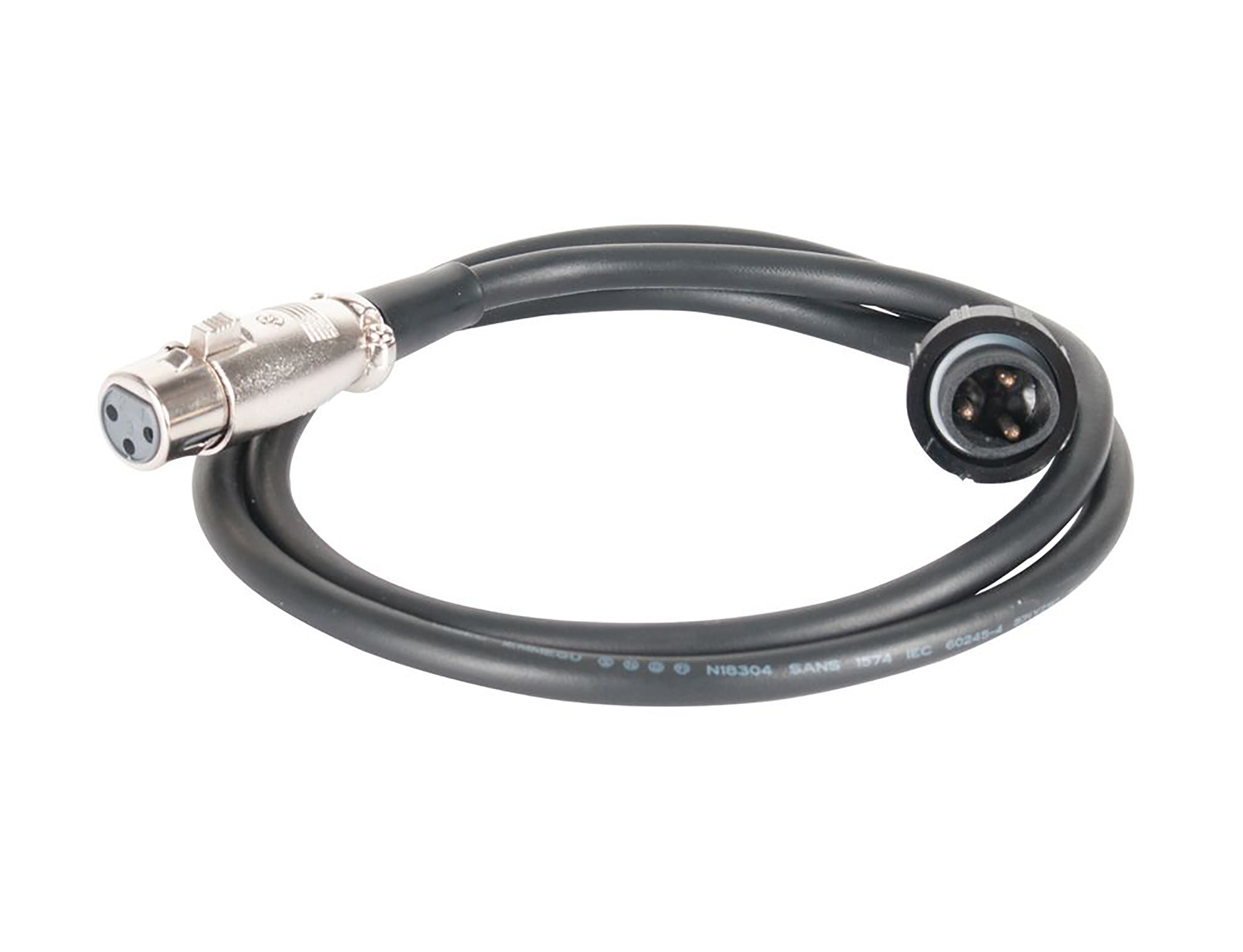 ADJ Z-ELAR R DMX 1, IP65 Rated DMX Out Cable for WIFLY QA5 IP - 1 Meter by ADJ