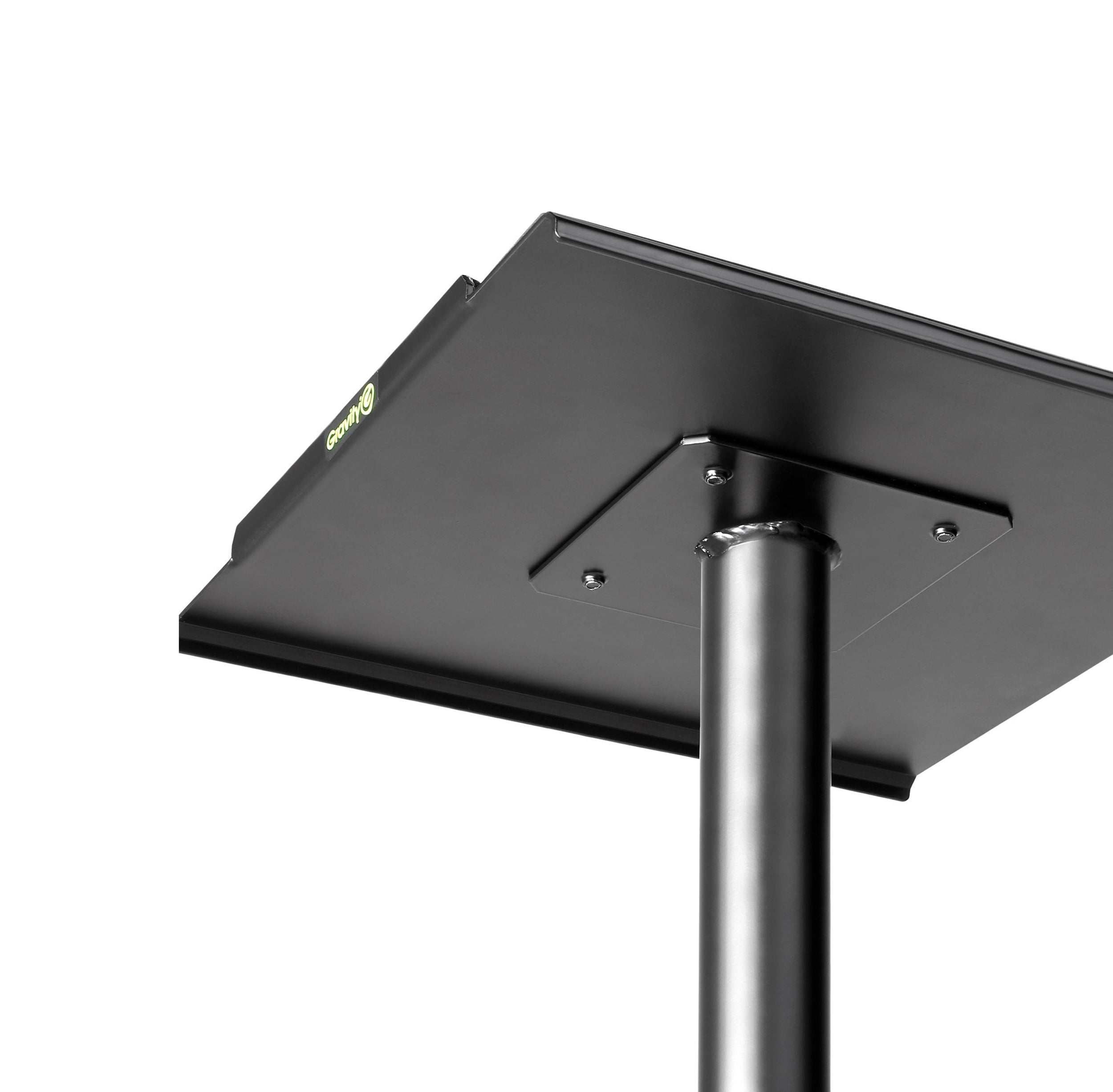 Gravity SP 3202 LR B, Studio Monitor Speaker Stand with Large Round Base by Gravity