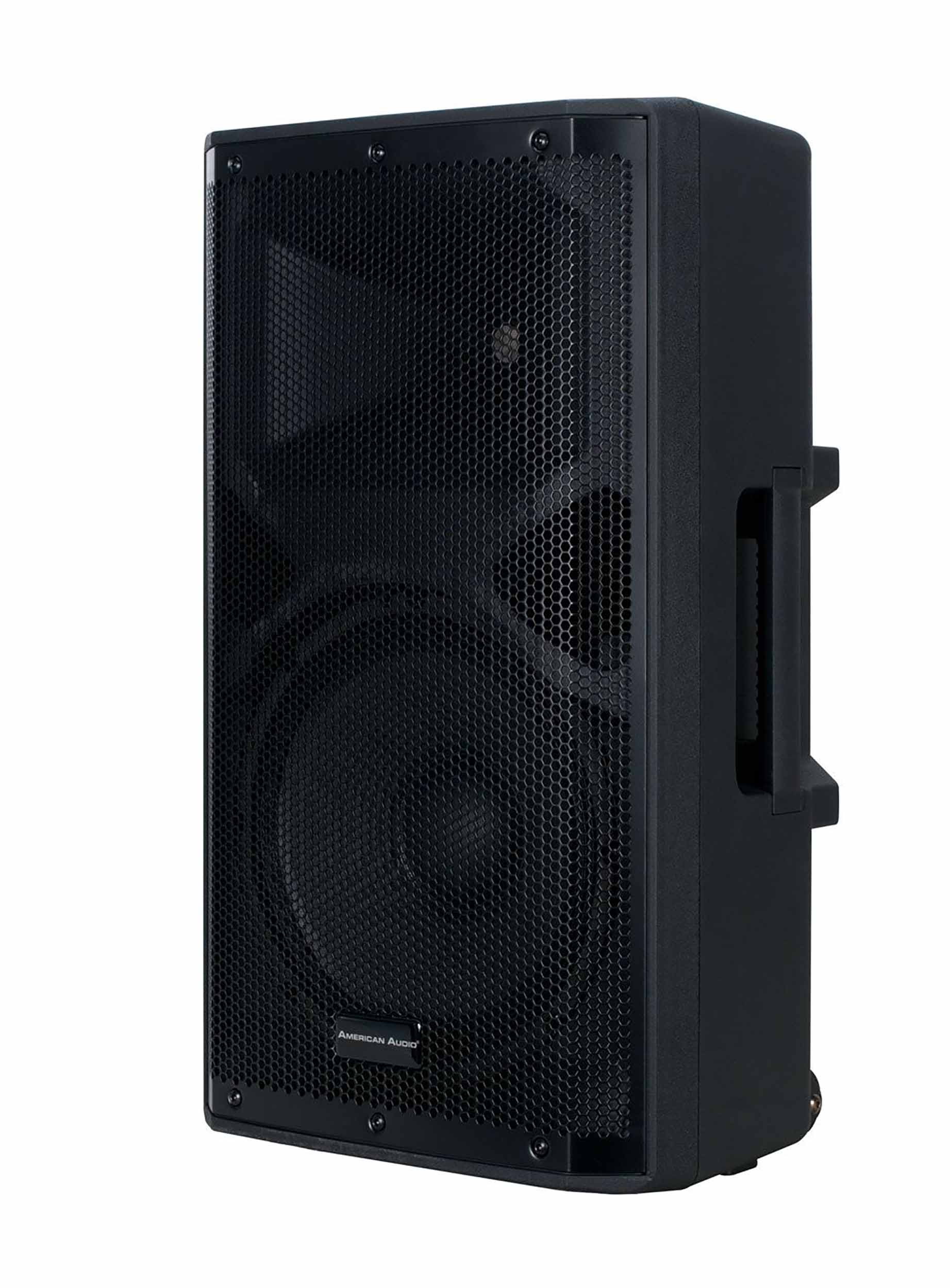 American Audio APX12 GO BT, Battery Powered Loudspeaker with LCD Display, MP3 playback and FM Tuner - Black by American Audio