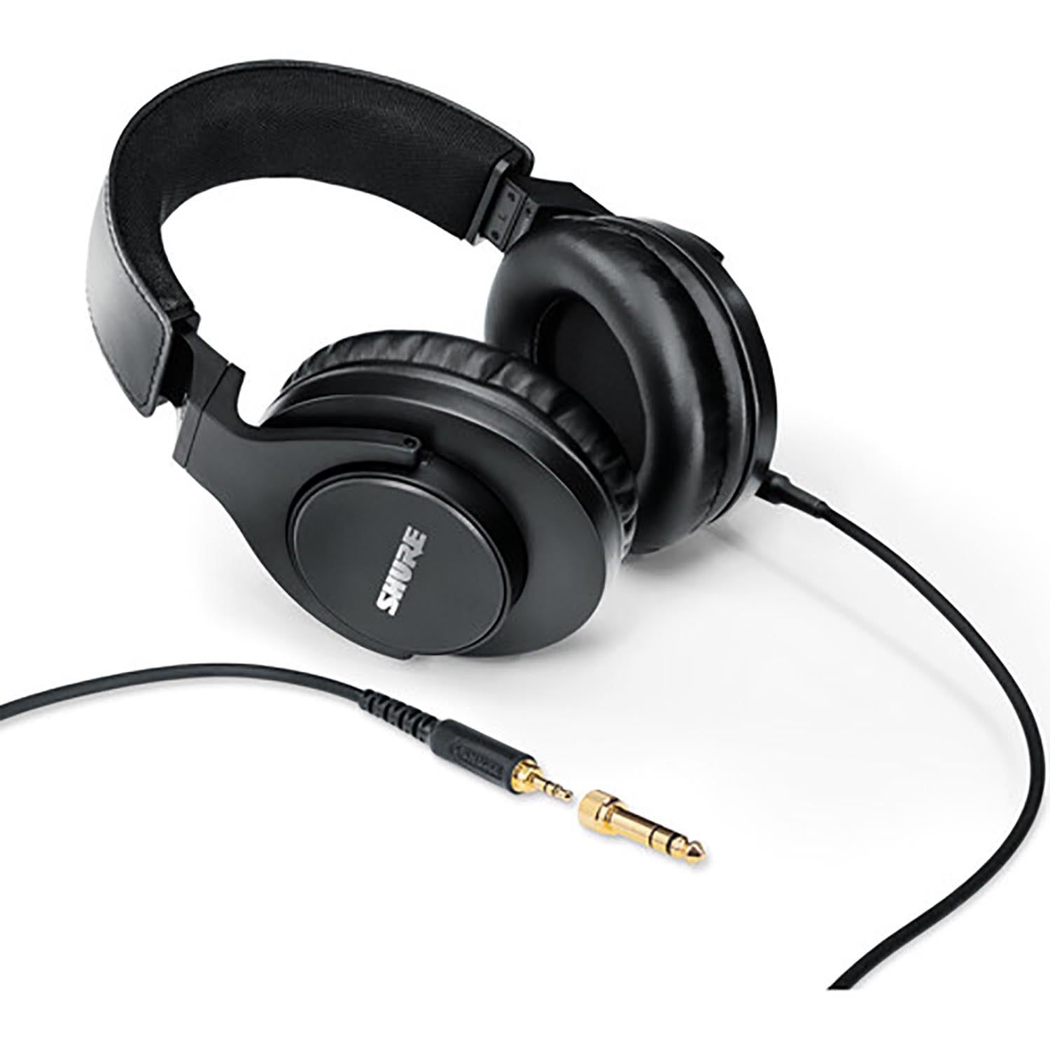 Shure SRH440A Professional Closed-Back Over-Ear Studio Headphones by Shure